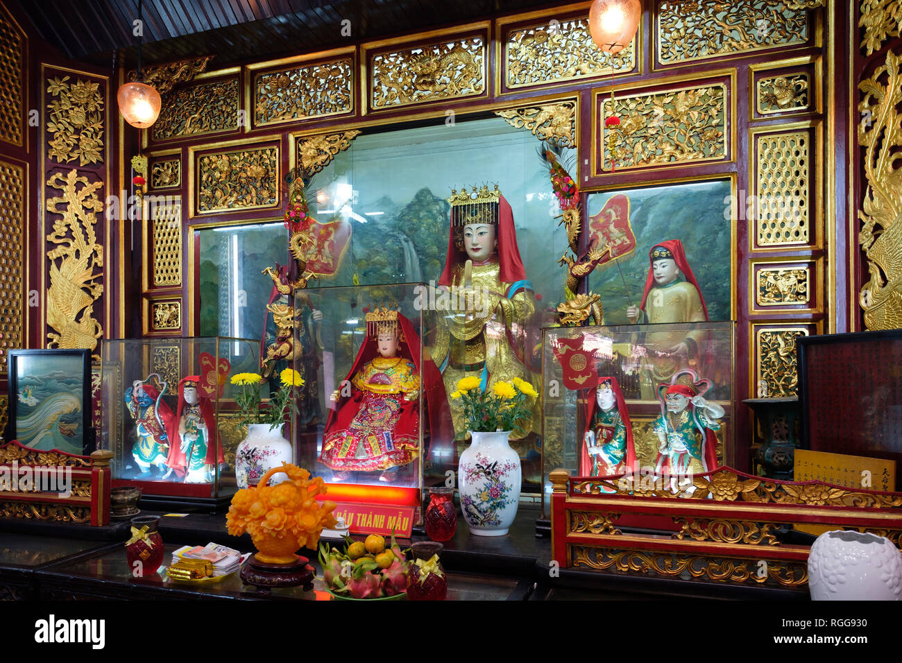 Phuc Kien Fukienchinese Congregazione Assembly Hall di Fujian cinesi in città vecchia Hoi An, Vietnam Foto Stock