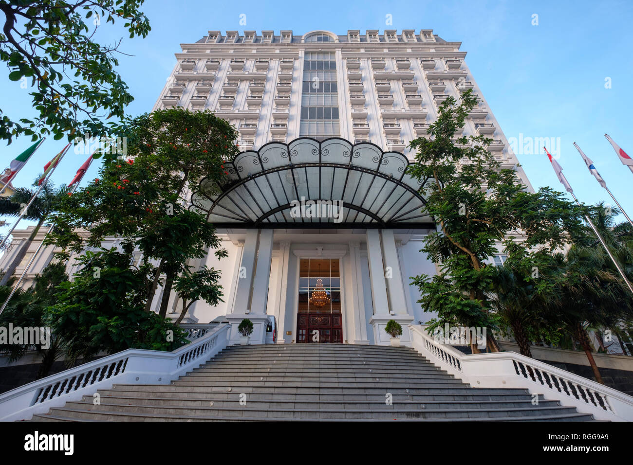 Indochine Palace Hotel a Hue, Vietnam Asia Foto Stock