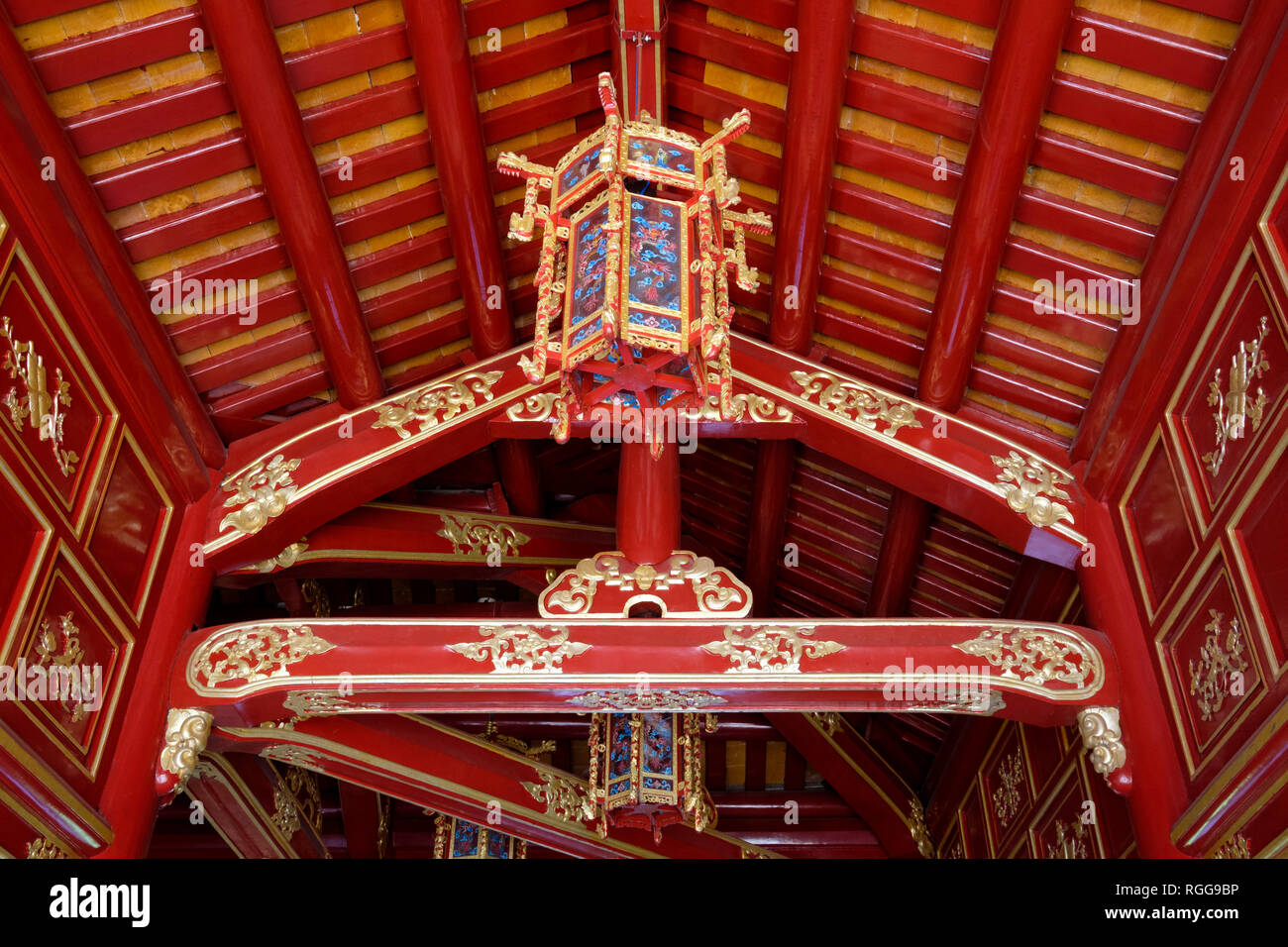 Cittadella imperiale di Hue, Vietnam Asia Foto Stock