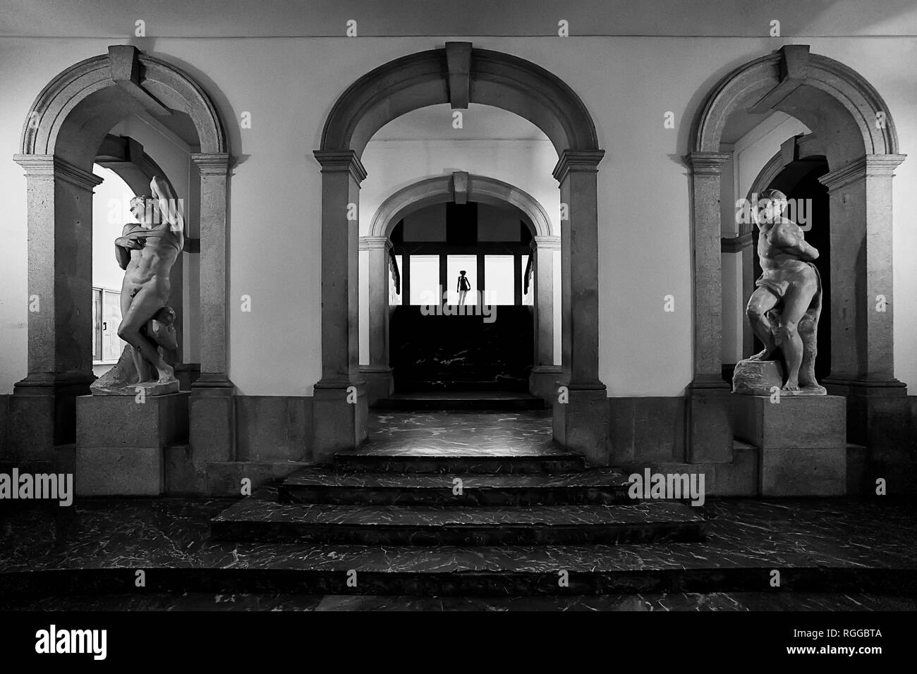 Facoltà di Belle Arti dell'Università di Porto, Portogallo Europa Foto Stock