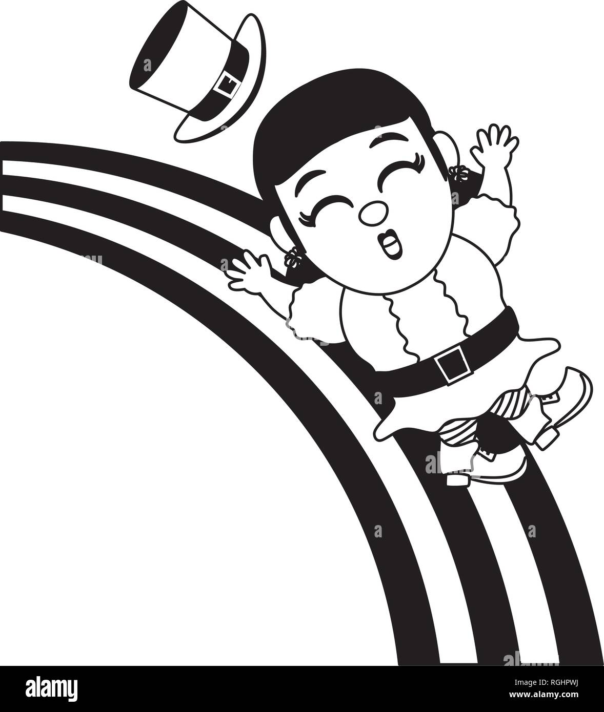 Felice il giorno di San Patrizio Illustrazione Vettoriale