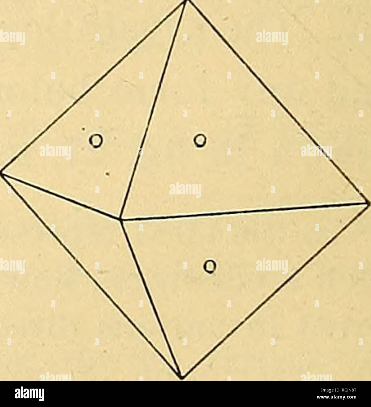 Bollettino - Museo Statale di New York. La scienza. Il tetrahexahedron  (fig. 31) è composto da facce 24 ciascuno dei quali è parallelo ad un asse  e taglia le altre due