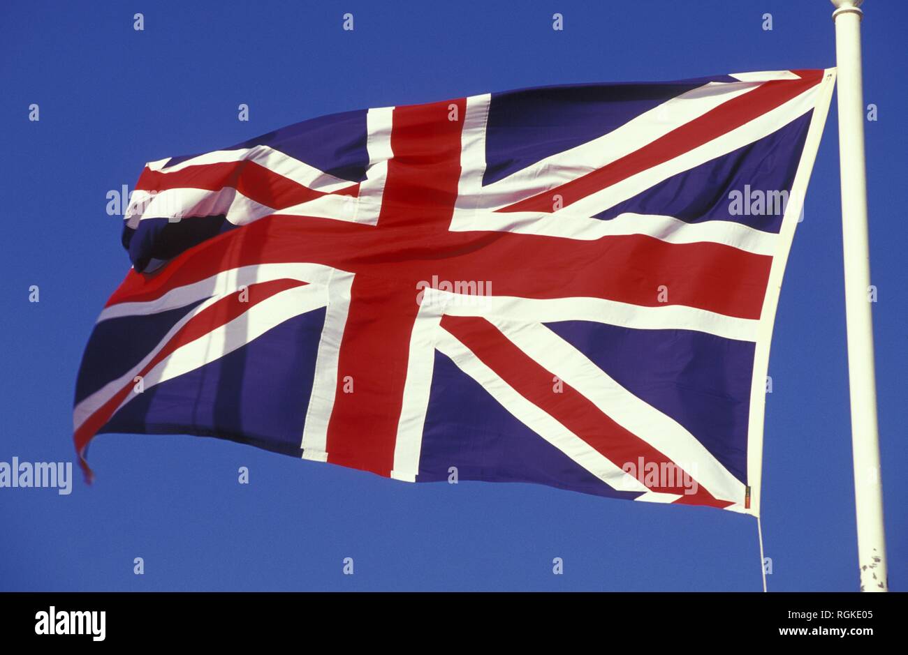 Englische Flagge; Unione Jack Foto Stock