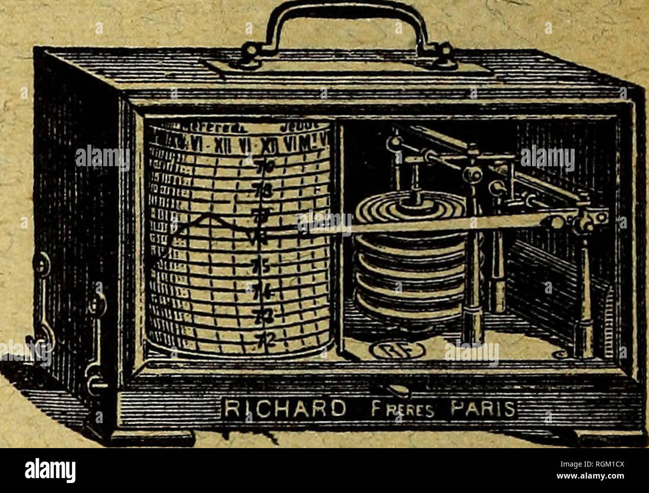. Bollettino de l'Institut océanographique. Oceano. Barometri igrometri THERMOMÈTRES ANÉMOMÈTRES PLUVIOMÈTRES ÉVAPOROMÈTRES PSYCH ROMÈTRES ACTINOMÈTRES Baromètre enregistreur ^ NÉPHOMÈTRES HÉLIOGRAPHES CRONOGRAFO SISMOGRAPHES HYDROMÈTRES MANOMÈTRES CINÉMOMÈTRES DYNAMOMÈTRES PY ROMÈTRES DENSIMÈTRES ^ f''^^ , Thermomètre OXYGENATEUR enregistreur de Précision du Dr BAYEUX Breveté s.g.d.g. CALCIMETERS AMPEREMETERS VOLTMÈTRES WATTMÈTRES OHMMÈTRES MILLIAMPÈREMÈTRES MICROAMPÈREMÈTRES. Si prega di notare che queste immagini vengono estratte dalla pagina sottoposta a scansione di immagini che possono essere state migliorate digitalmente per rea Foto Stock