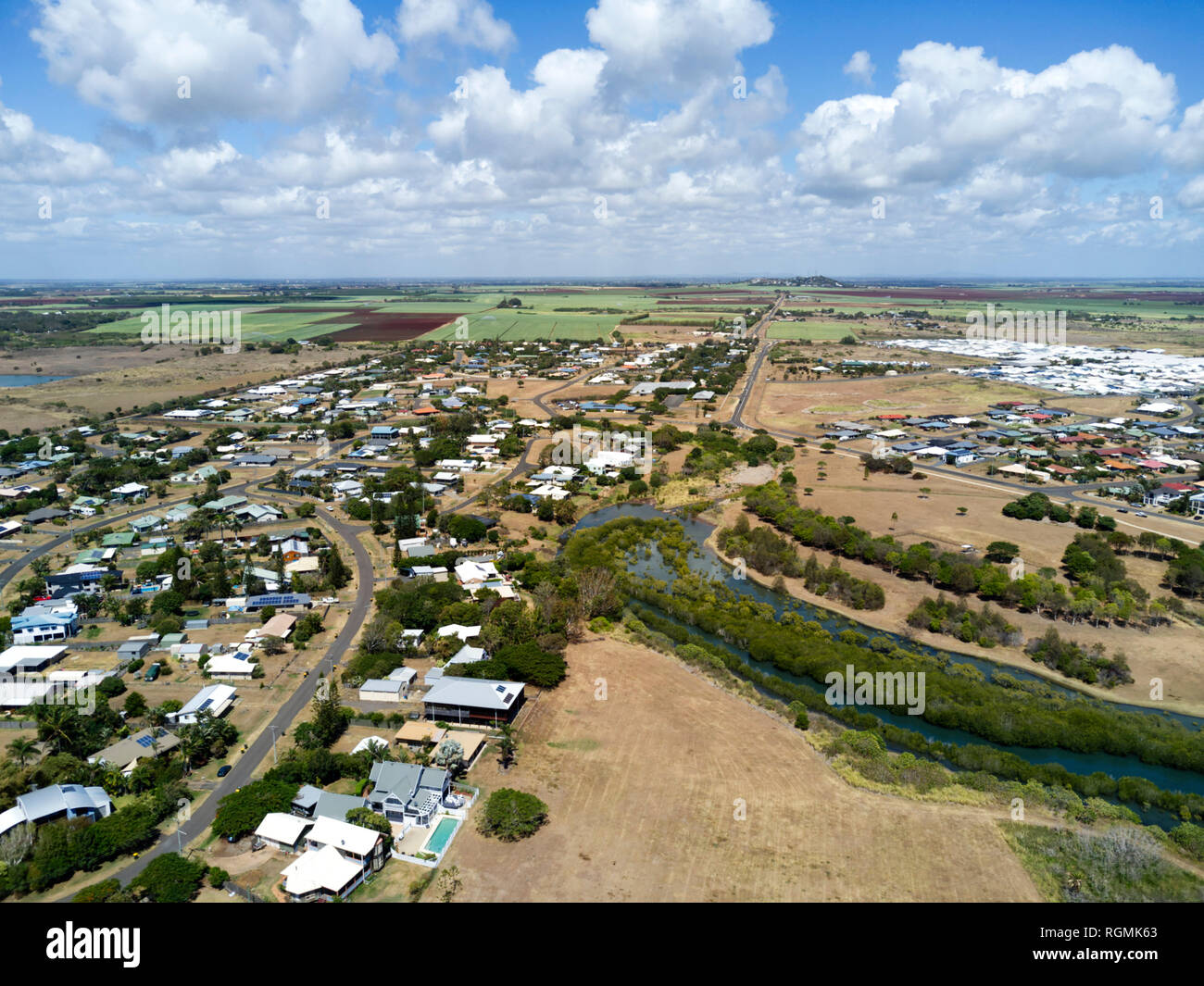 Antenna della comunità costiere del Queensland Bargara Australia Foto Stock