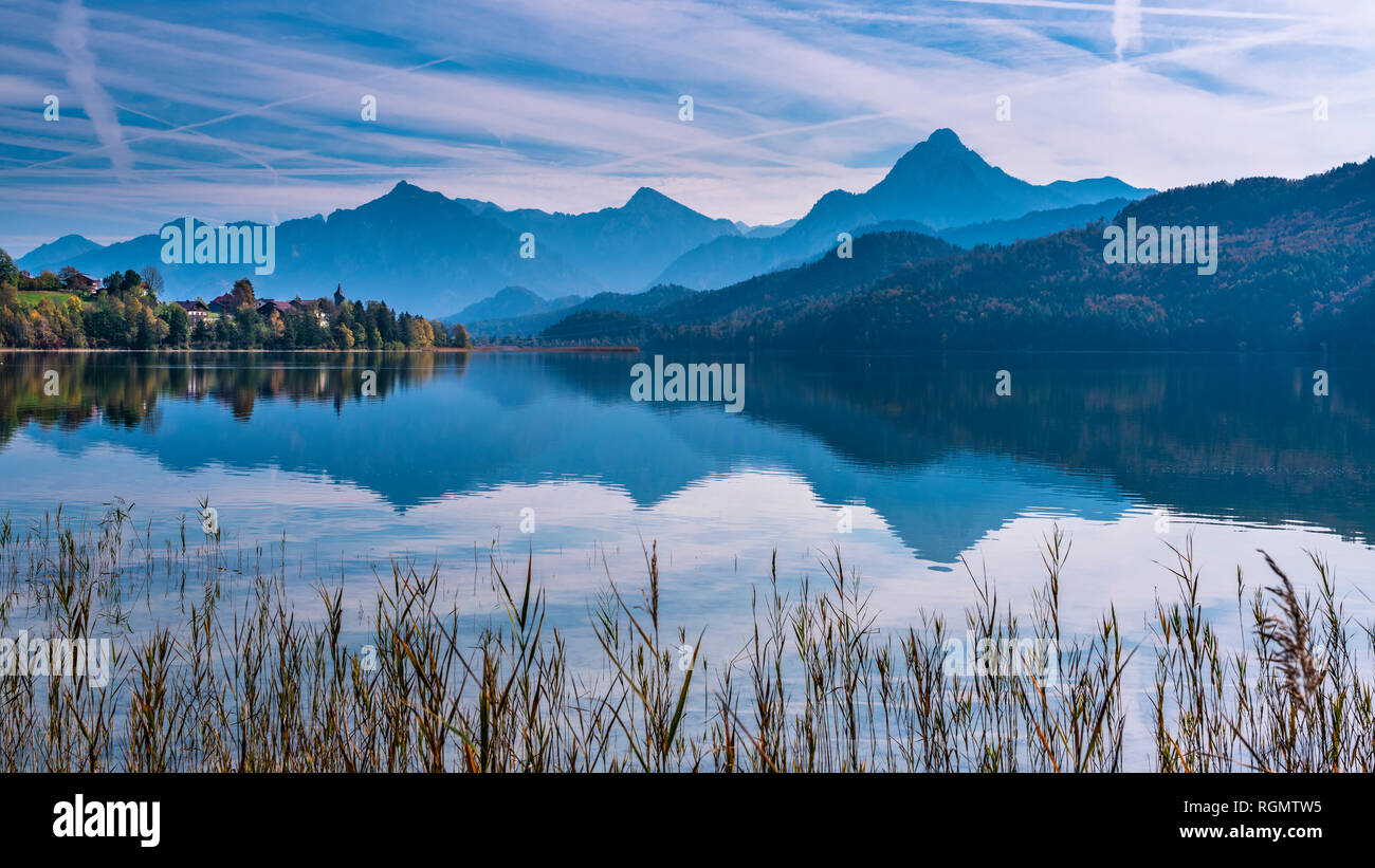 In Germania, in Baviera, Est Allgaeu, Fuessen, Foto Stock