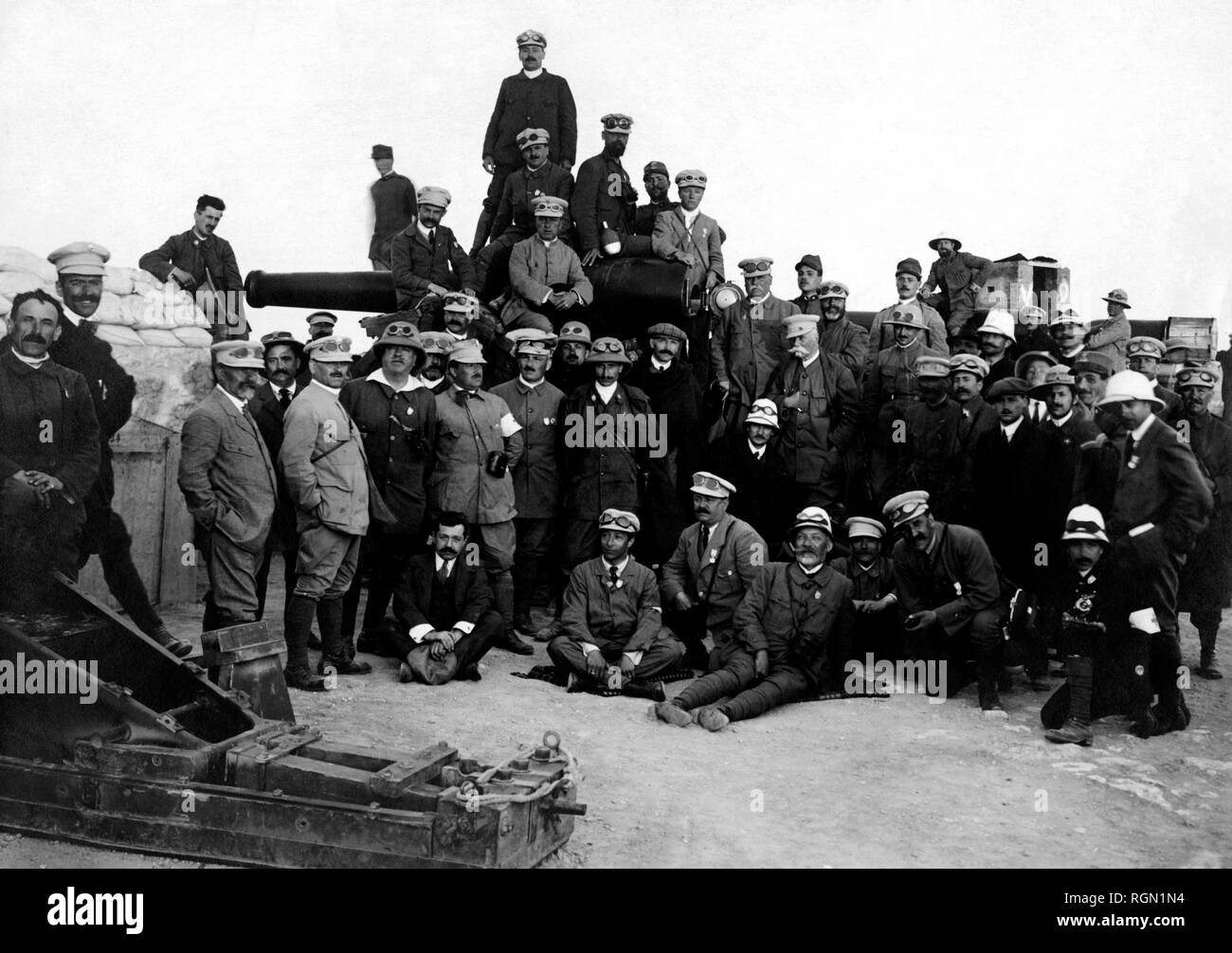 Africa, Libia, tci trekkers, 1914 Foto Stock