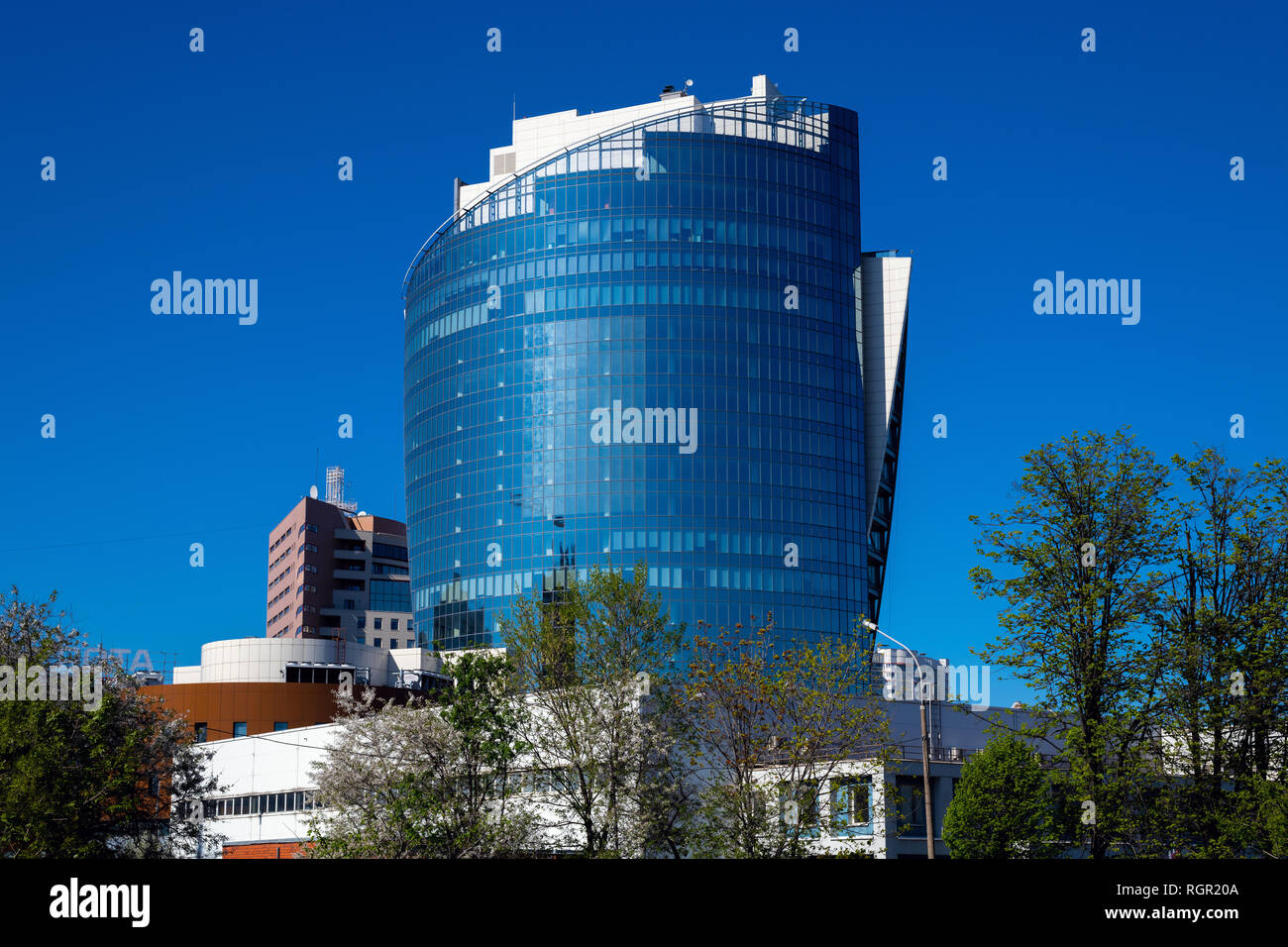 Khimki, Russia - 10 Maggio. 2018. Centro Business Country Park Foto Stock