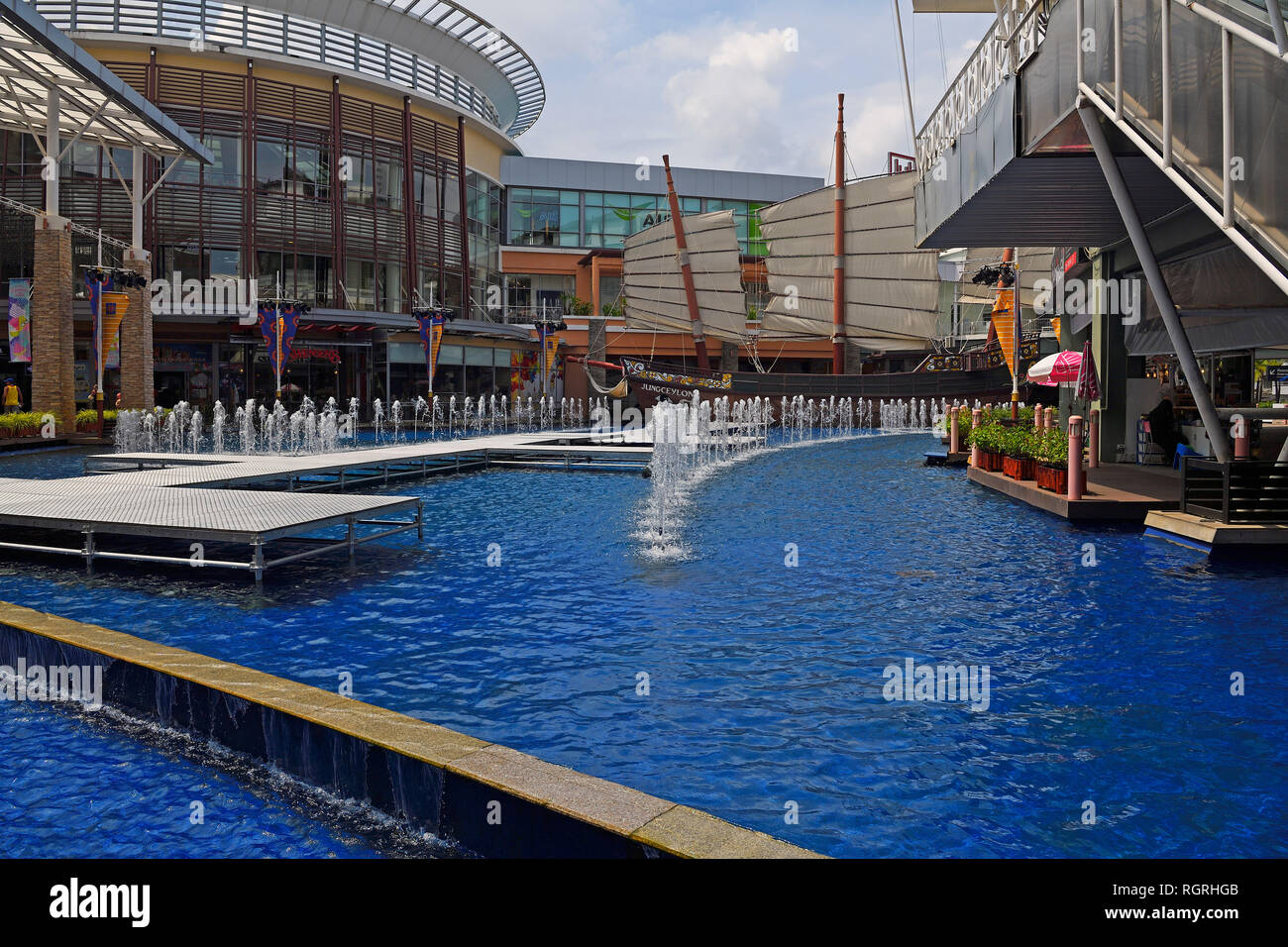 JungCeylon Shopping Mall, Patong Beach, Phuket, Tailandia Foto Stock