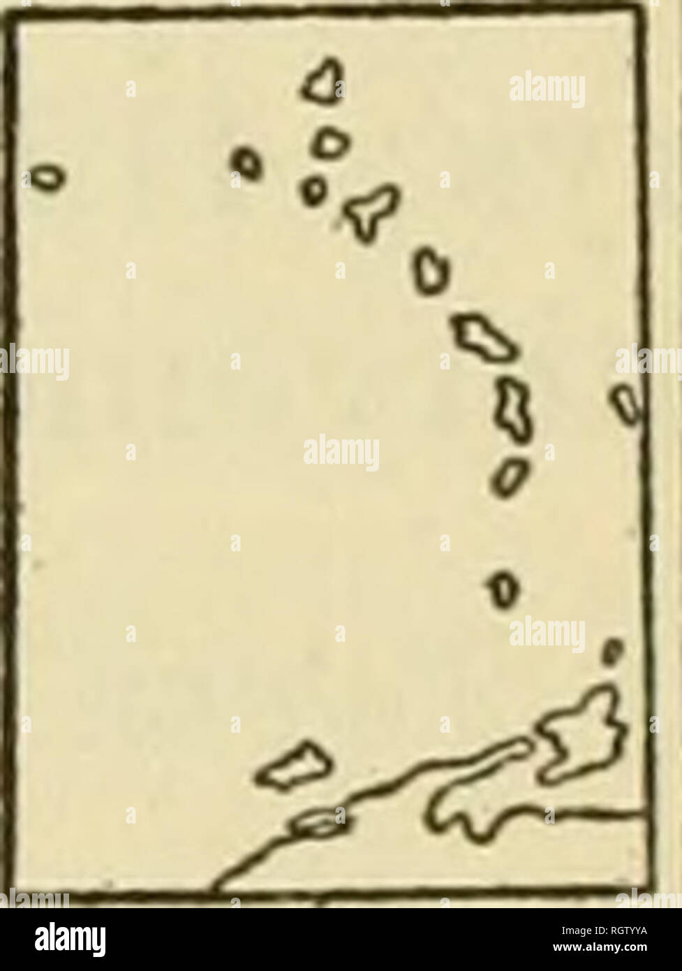 . Bollettino. Insetti; pesti di insetto; Entomologia; insetti; pesti di insetto; Entomologia. 0 / -.::5 V ---&GT;J V Ih V''. '^^^^^^^^^^ IiG. 2.-l'orecchio spinose tick, Ornithodoros mcgnini: distribuzione. I grandi punti indicano la località in cui la specie è stata raccolta nel nostro mvestigation. I puntini indicano la gamma probabile della specie. (Originale). Marx raccolta contiene tre lotti con 15 ben sviluppato e 4 parzialmente sviluppato ninfe, che sono stati prelevati da bovini nella Santa Lucia montagne del Brasile. La mappa di accompagnamento (fig. 2) mostra approssimativamente la normale gamma di specie i Foto Stock