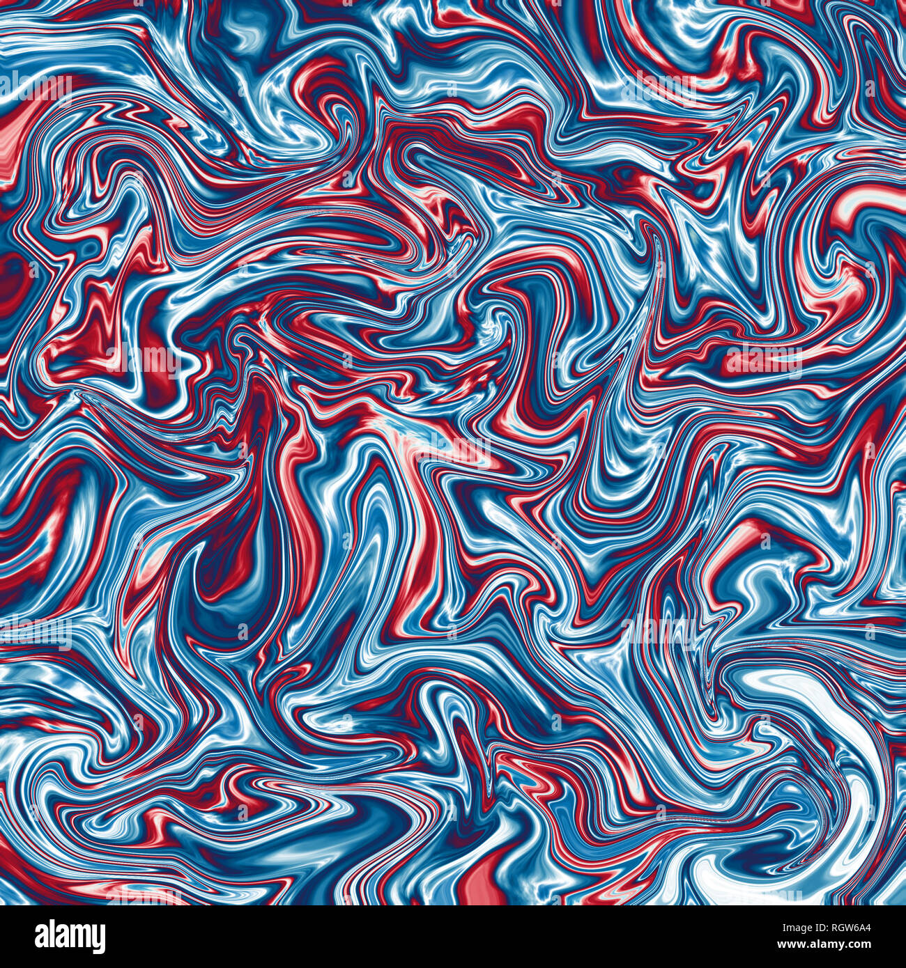 Liquida ad alta risoluzione texture marmo design e colorati di marmorizzazione superficie metallica. Vibrant abstract digital design verniciatura dello sfondo. Foto Stock