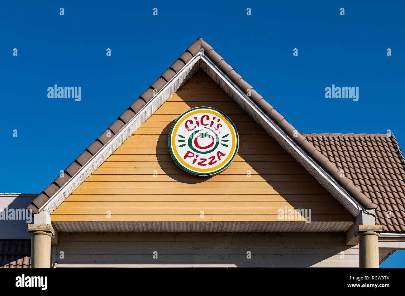 Cici's Pizza ristorante, Kissimmee, Florida, Stati Uniti d'America. Foto Stock