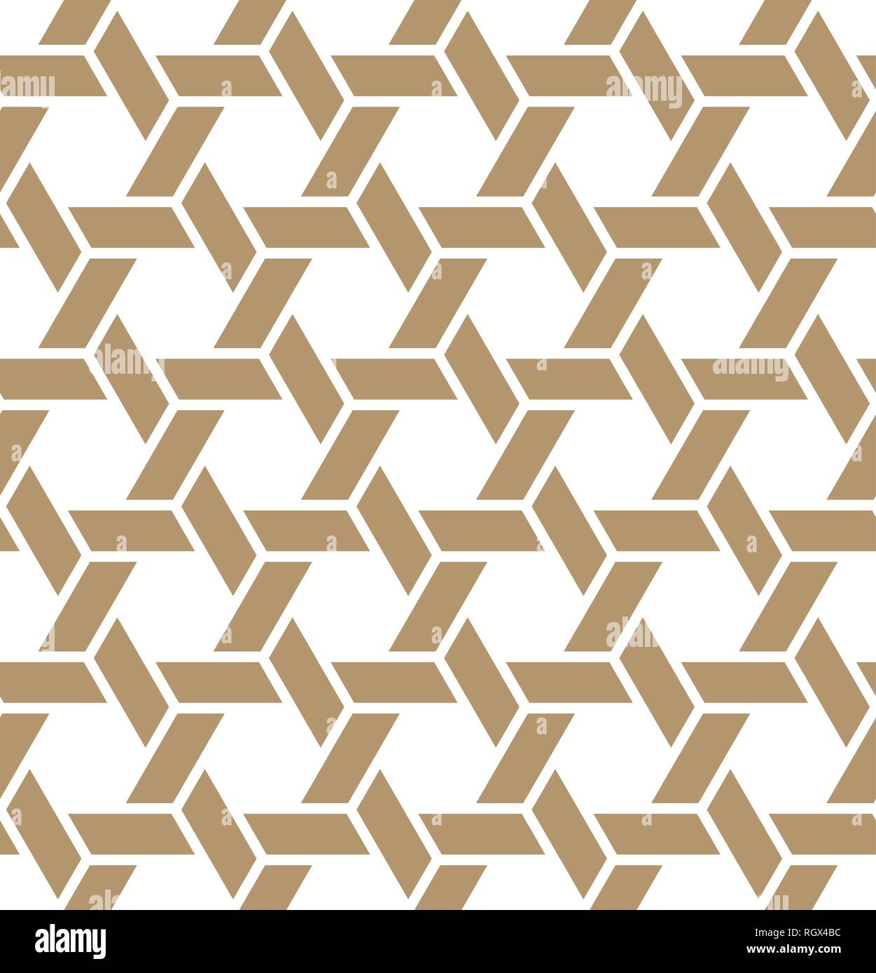 Seamless giapponese pattern geometrico Kumiko per Shoji schermo grande design per qualsiasi finalità. Modello giapponese vettore di fondo. Tradizionale Giapponese W Illustrazione Vettoriale