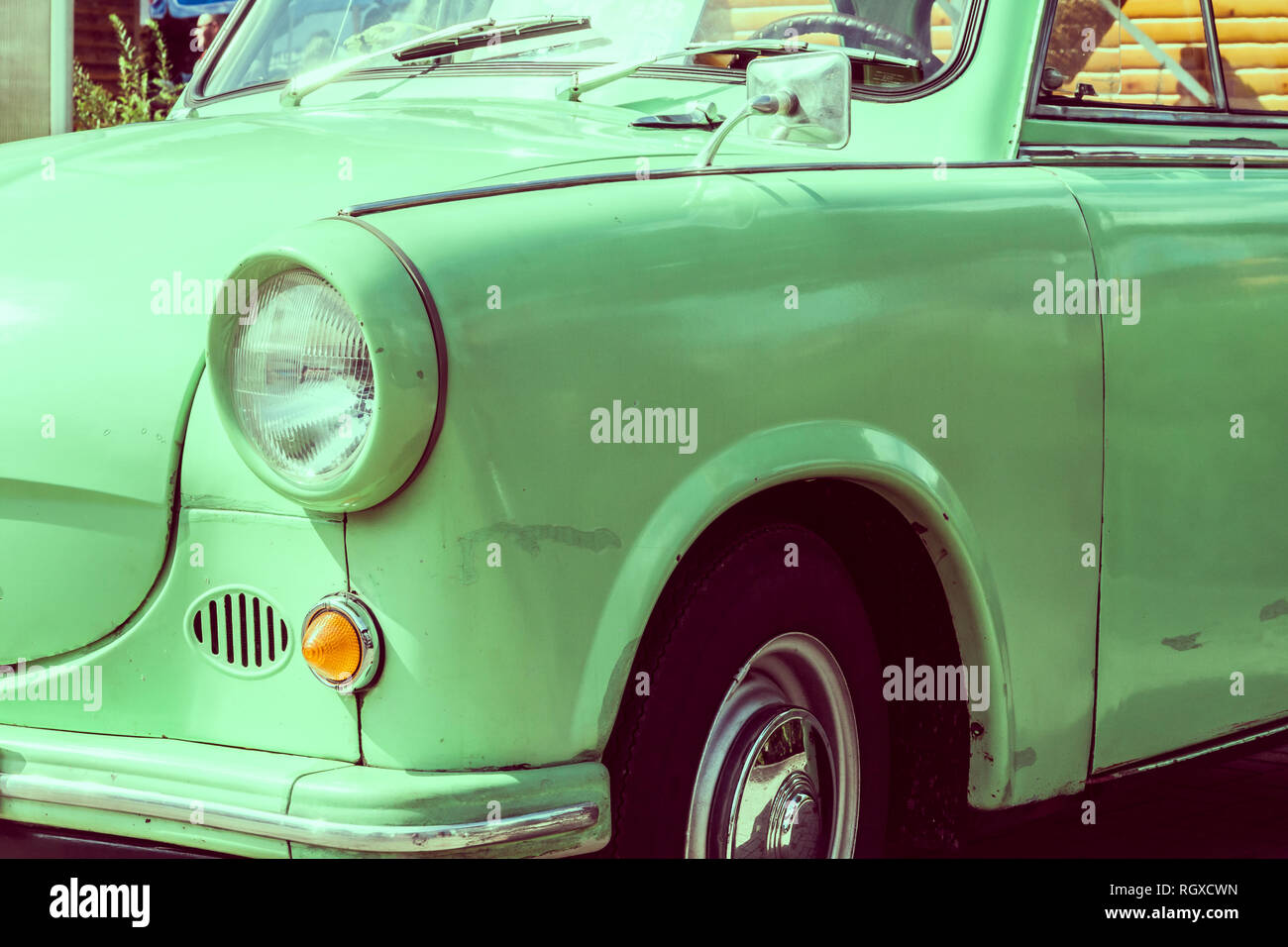 Trabant auto Foto Stock