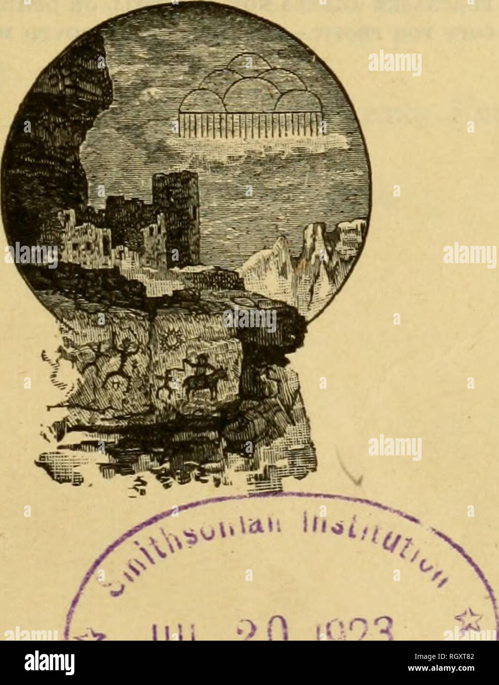 . Bollettino. Etnologia. SMITHSONIAN INSTITUTION Bureau of American etnologia bollettino 79 la vendetta del sangue, la guerra e la vittoria di feste tra gli indiani JIBARO DELL EST ECUADOR DA RAFAEL KARSTEN. -^ 20 lug 1923 -^ WAl Government Printing Office 1923. Si prega di notare che queste immagini vengono estratte dalla pagina sottoposta a scansione di immagini che possono essere state migliorate digitalmente per la leggibilità - Colorazione e aspetto di queste illustrazioni potrebbero non perfettamente assomigliano al lavoro originale. Smithsonian Institution. Ufficio di presidenza di Etnologia americana. Washington : G. P. O. Foto Stock