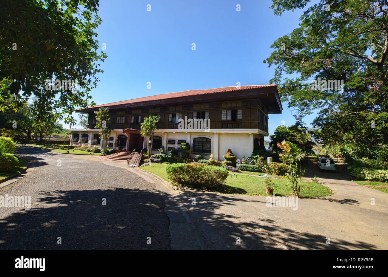 Malacañang del Palazzo Nord, Ferdinand Marcos ex estate home, Paoay, Ilocos Norte, Filippine Foto Stock