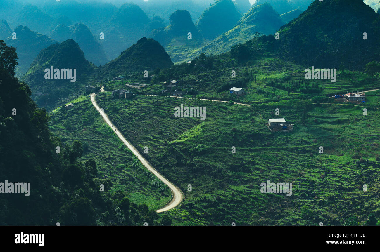 Ha Giang - Vietnam Foto Stock