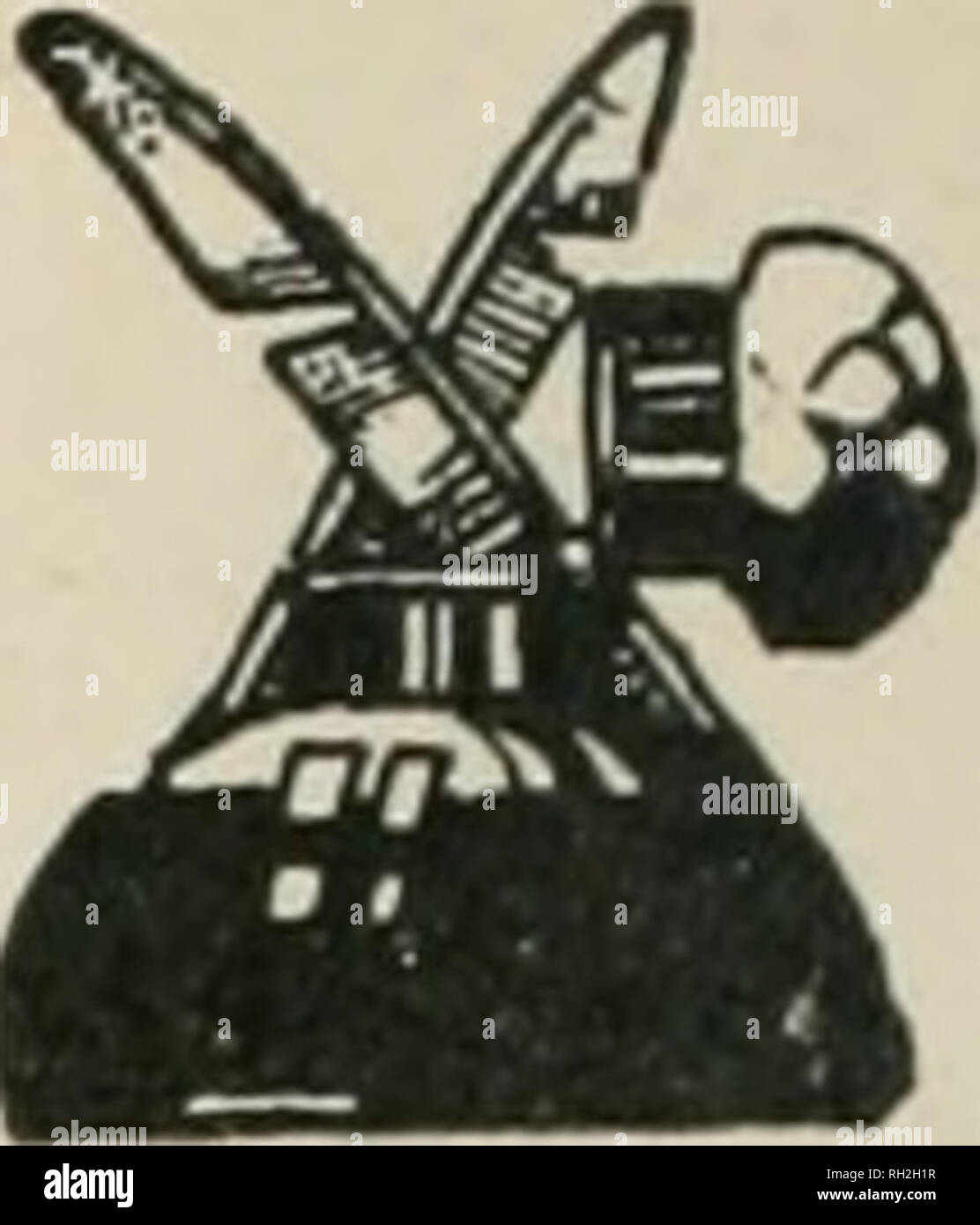 . British uccelli. Uccelli. note. PARROT CROSSBILL in Norfolk. Come ben identificato examjales del Parrot-Crossbill {Loxia pytyopsittacus) sembrano essere molto pochi di numero, penso che sia importante registrare i seguenti midoubted sjieciraen da Norfolk. Il sig. Pashley, di Clej^, detto mo. che un uccello ha creduto per essere il Parrot-Crossbill fu preso da un guardiacaccia di nome John Forsdick, al Langham, a poche miglia di navigazione, nel settembre 1907. Il campione è stato perso di vista imtil l'altro giorno, quando Pashley fomid unicamente la testa, l'uccello che è stato così battuto in su quando shot, che non valeva la pena di montaggio. Il w Foto Stock