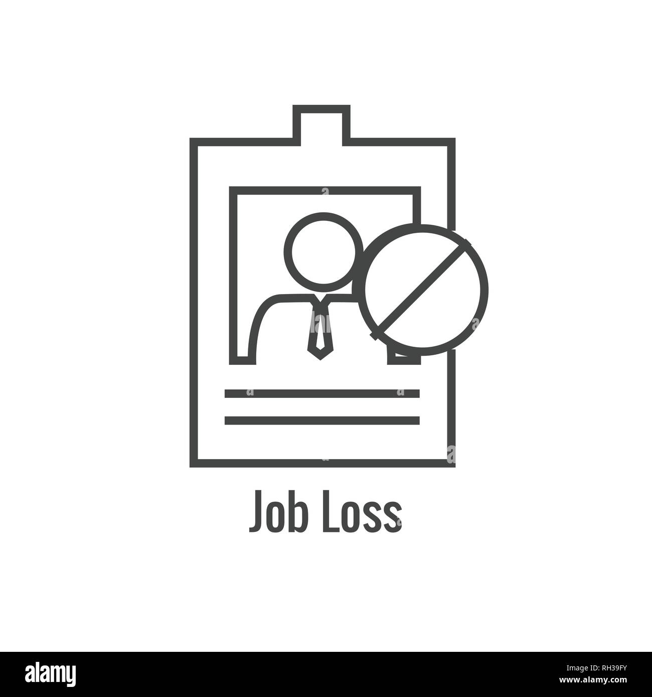 Finanziaria del fondo di emergenza icone w casa o casa, automobile o danneggiare il veicolo, la perdita del posto di lavoro o la disoccupazione e l'ospedale o le fatture mediche Illustrazione Vettoriale