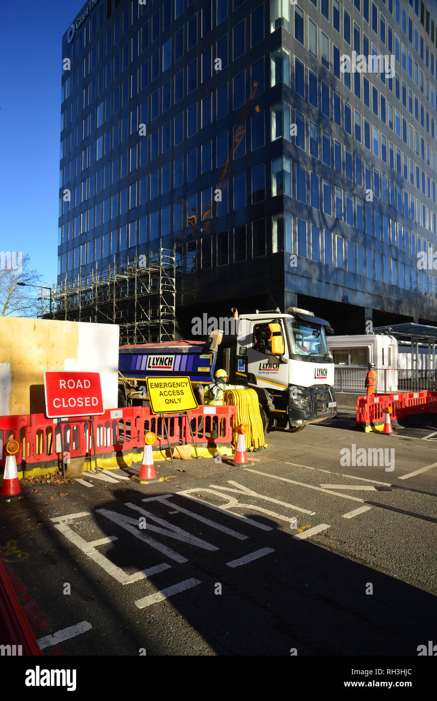 Regno Unito: Londra: la stazione di Euston: HS2 Re-sviluppo Foto Stock