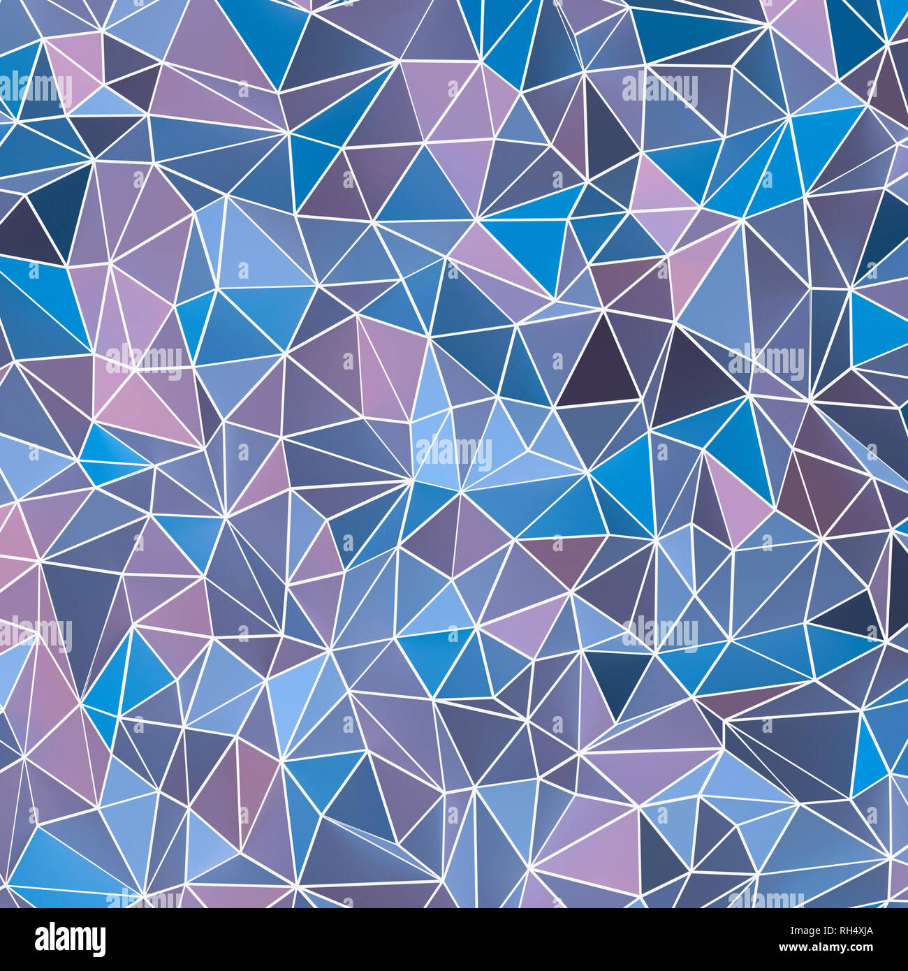 Calcolatore vergine mesh generata con i triangoli sfondo Foto Stock