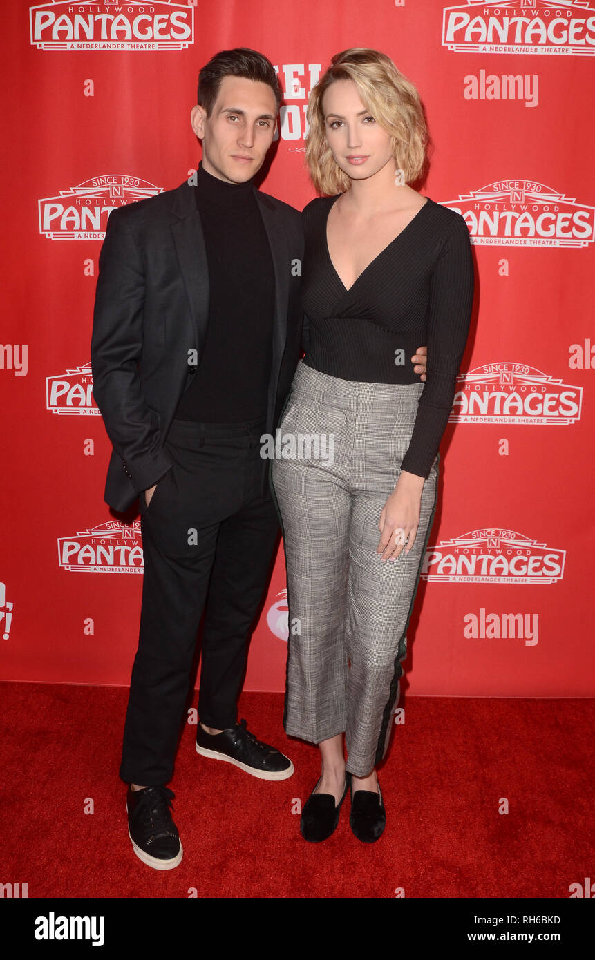 Los Angeles, CA, Stati Uniti d'America. 30 gen, 2019. LOS ANGELES - Jan 30: John Krause, Molly McCook al ''Hello Dolly! " Los Angeles apertura notturna al Pantages Theater on gennaio 30, 2019 a Los Angeles, CA Credito: Kay Blake/ZUMA filo/Alamy Live News Foto Stock