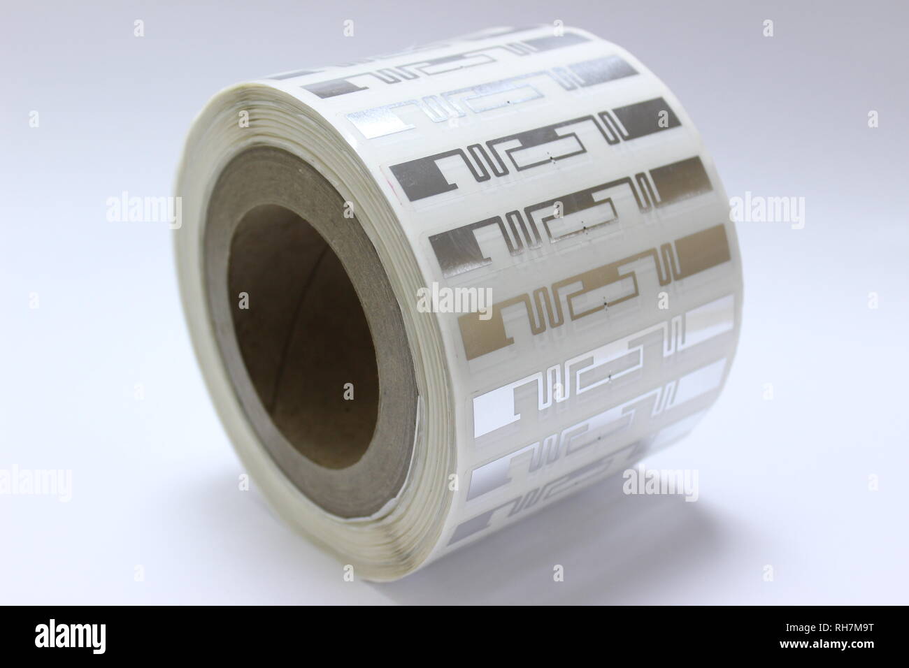 I tag RFID e NFC Foto Stock