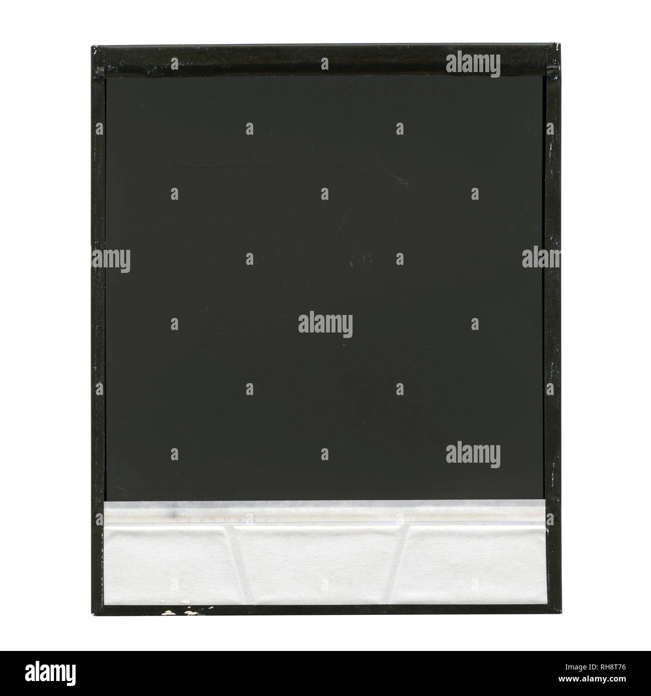 Retrò realistico blank foto istantanea con ombra Foto Stock