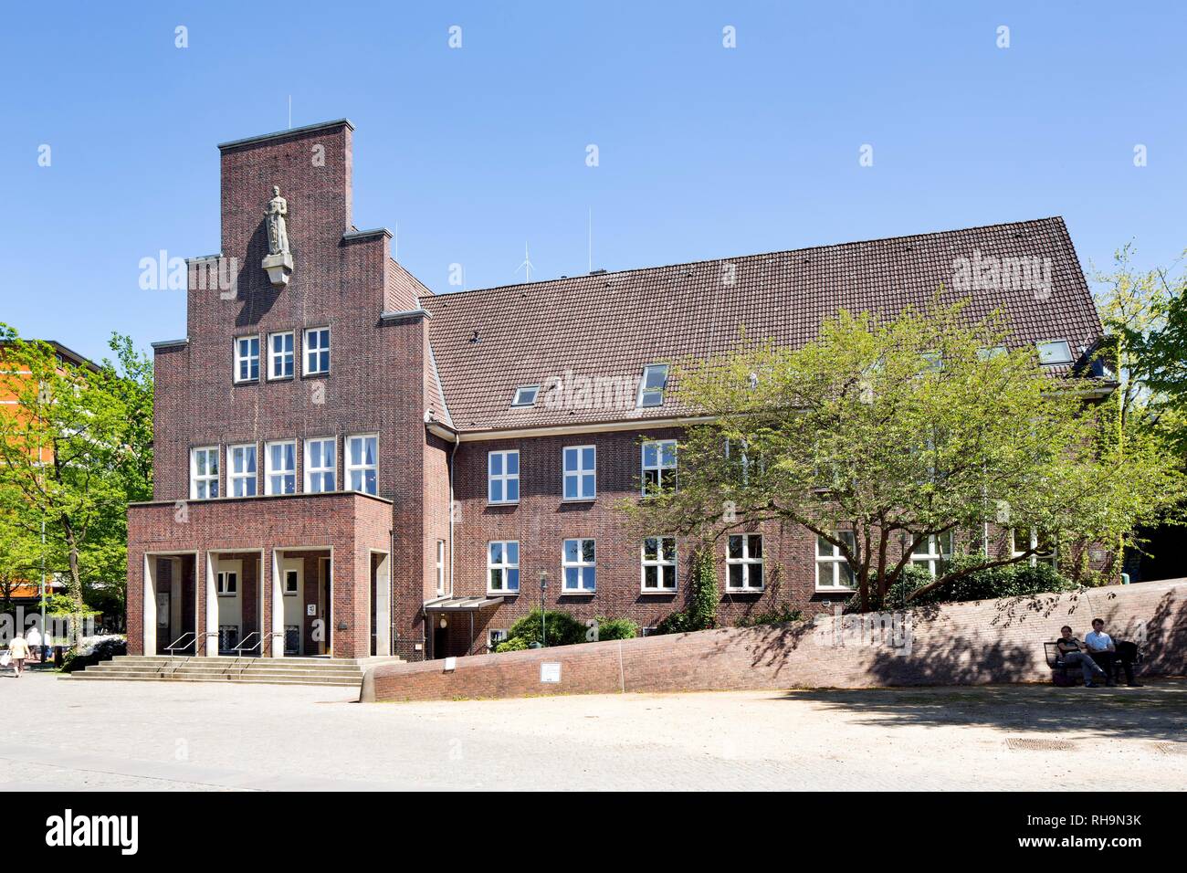 Il vecchio municipio, Wedel, Schleswig-Holstein, Germania Foto Stock