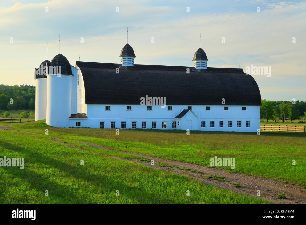 D. H. giorno fattoria, Sleeping Bear Dunes National Lakeshore, Impero, Michigan, Stati Uniti d'America Foto Stock