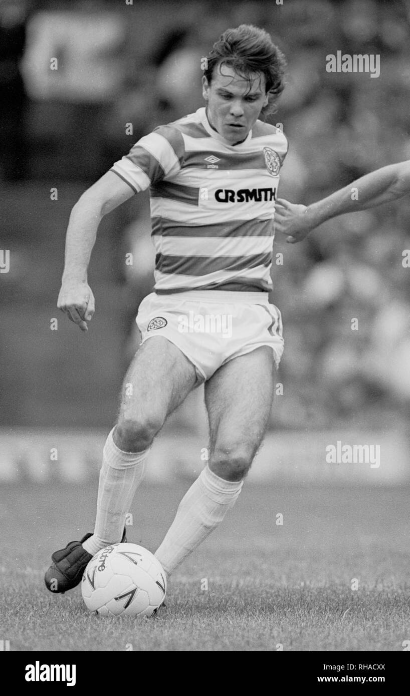 BRIAN MCCLAIR, Glasgow Celtic FC, , 1985 Foto Stock