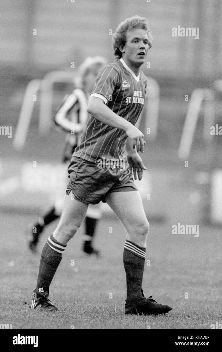GRAHAM HARTLEY, SCARBOROUGH FC, , 1985 Foto Stock