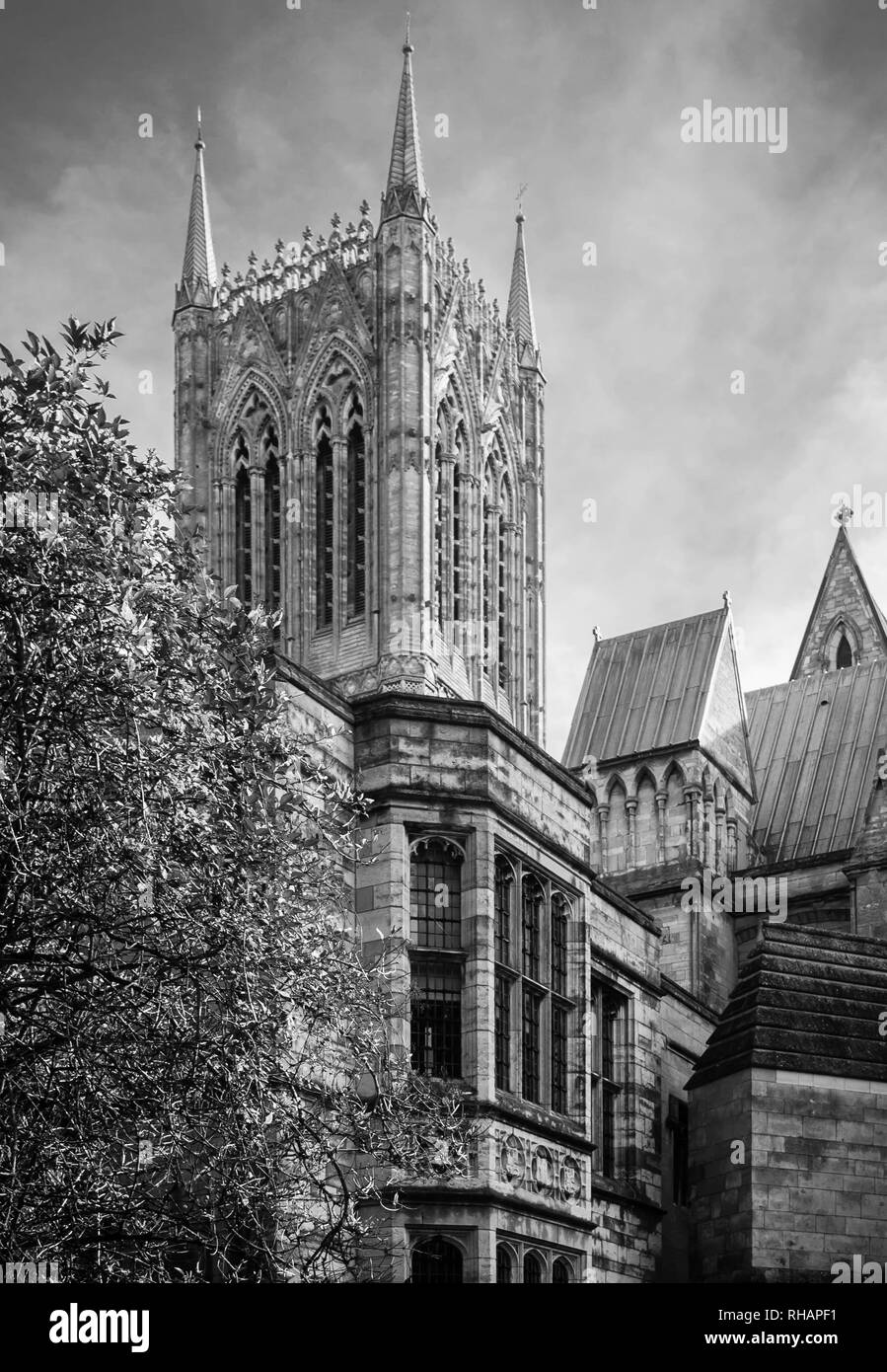 Lincoln Cathedral Regno Unito Foto Stock