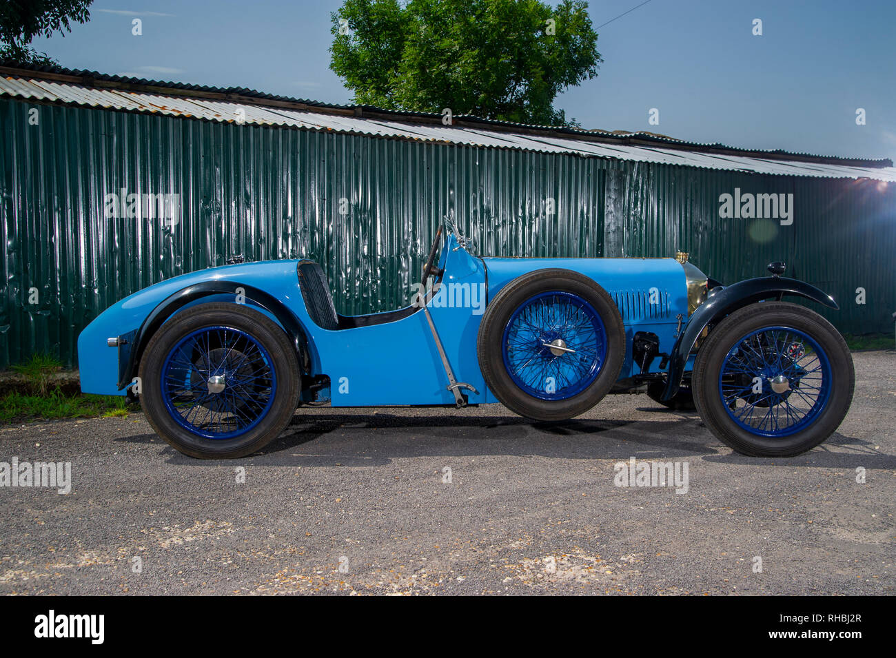 1927 "Rally" marca pre guerra auto racing Foto Stock