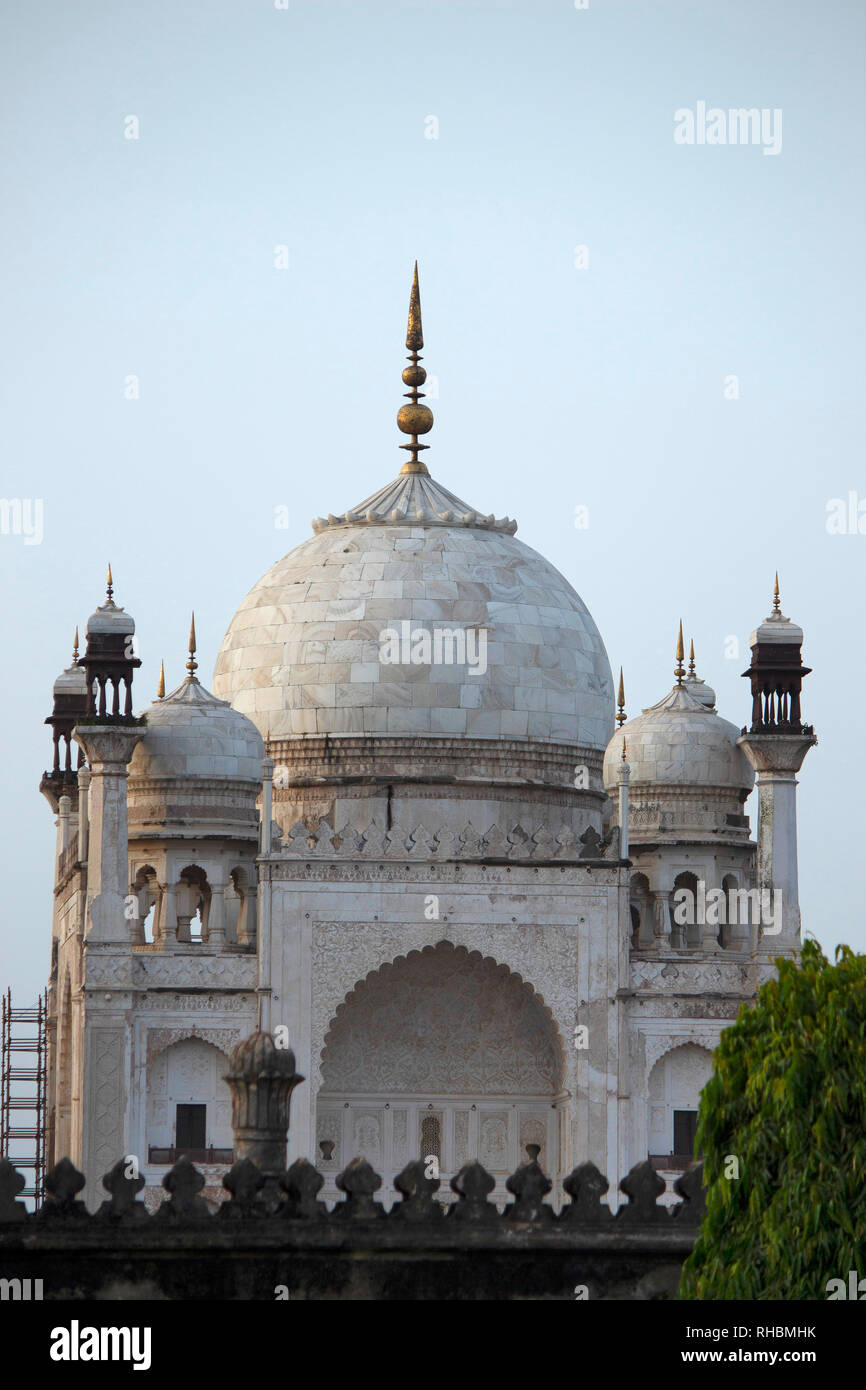 Facciata di Bibi Ka Maqbara, Aurangabad, Maharashtra, India Foto Stock