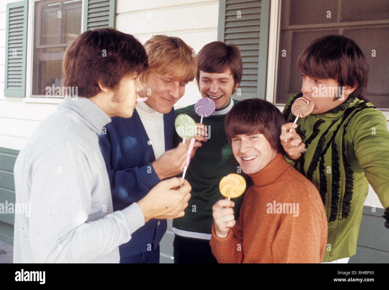 Paolo REVER & i raider American pop/rock group circa 1968. Solo editoriale. Foto Stock