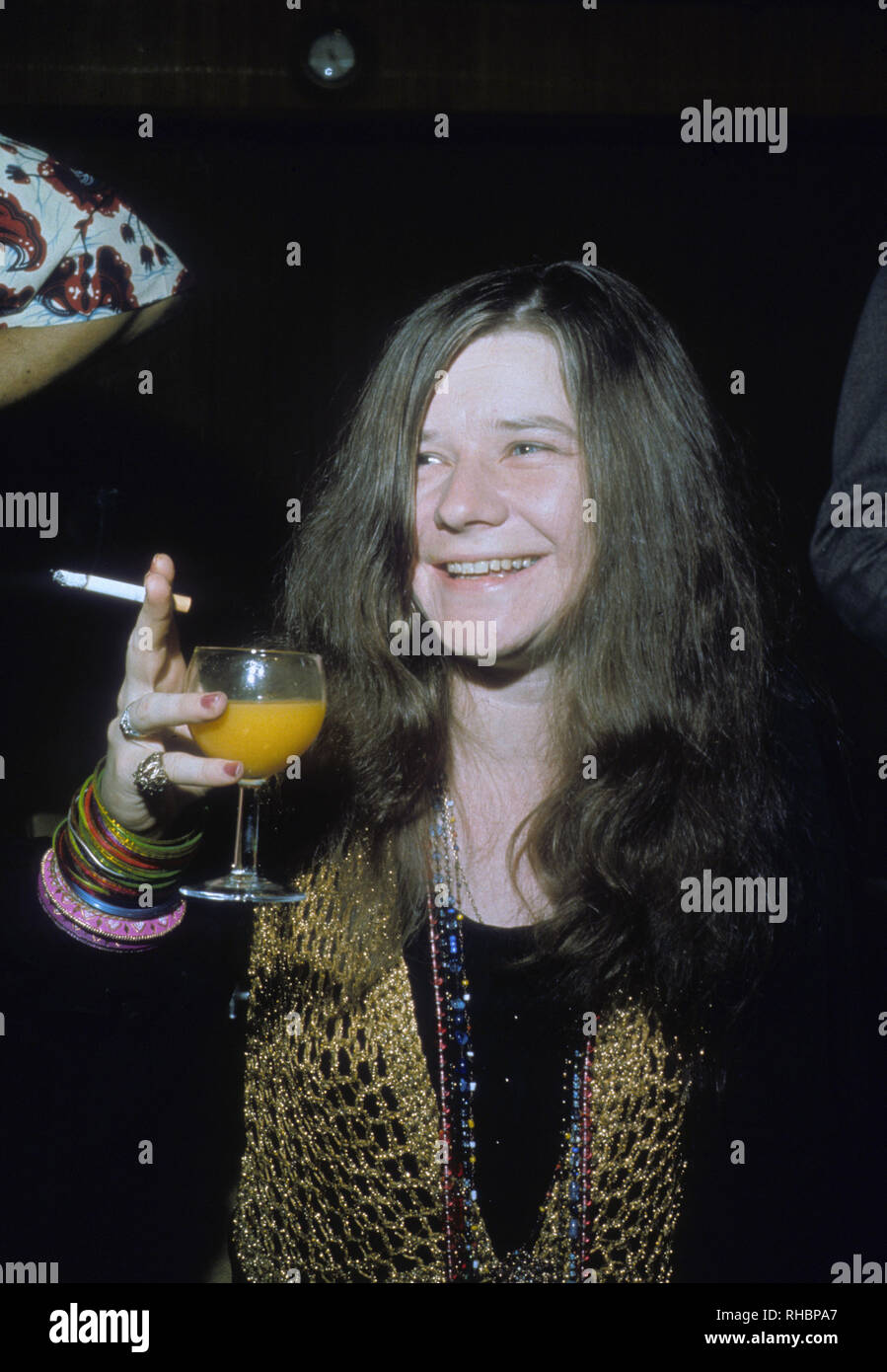 JANIS JOPLIN (1943-1970) American cantante rock in 1969. Photo: Jeffrey Mayer Foto Stock