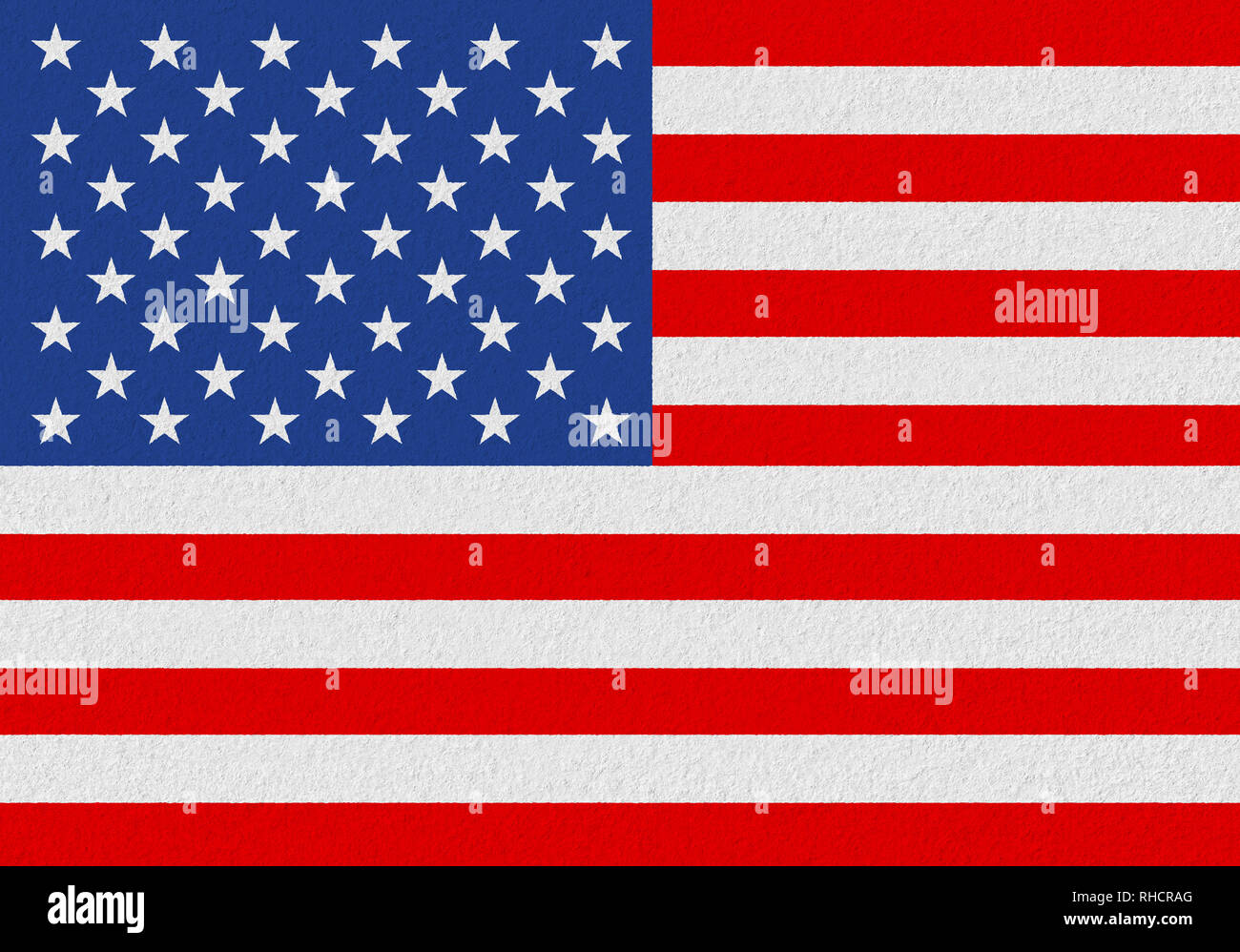 Stati Uniti d'America bandiera della carta. Sfondo patriottico. Bandiera nazionale degli Stati Uniti d'America Foto Stock