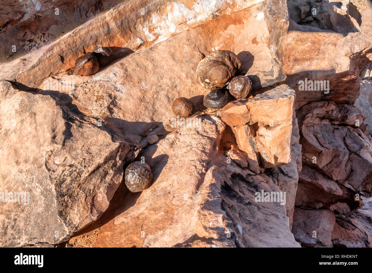 Moki moqui marbls alla Spencer piatto, Utah Foto Stock