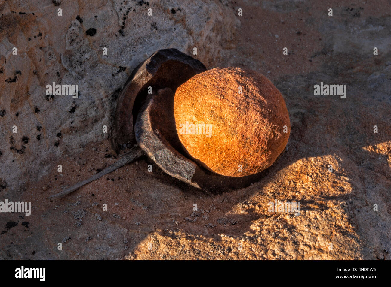 Moqui marbls alla Spencer piatto, Utah Foto Stock