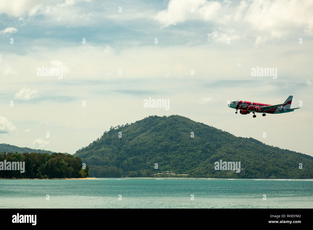 Airbus Iberia vola in cielo Foto Stock