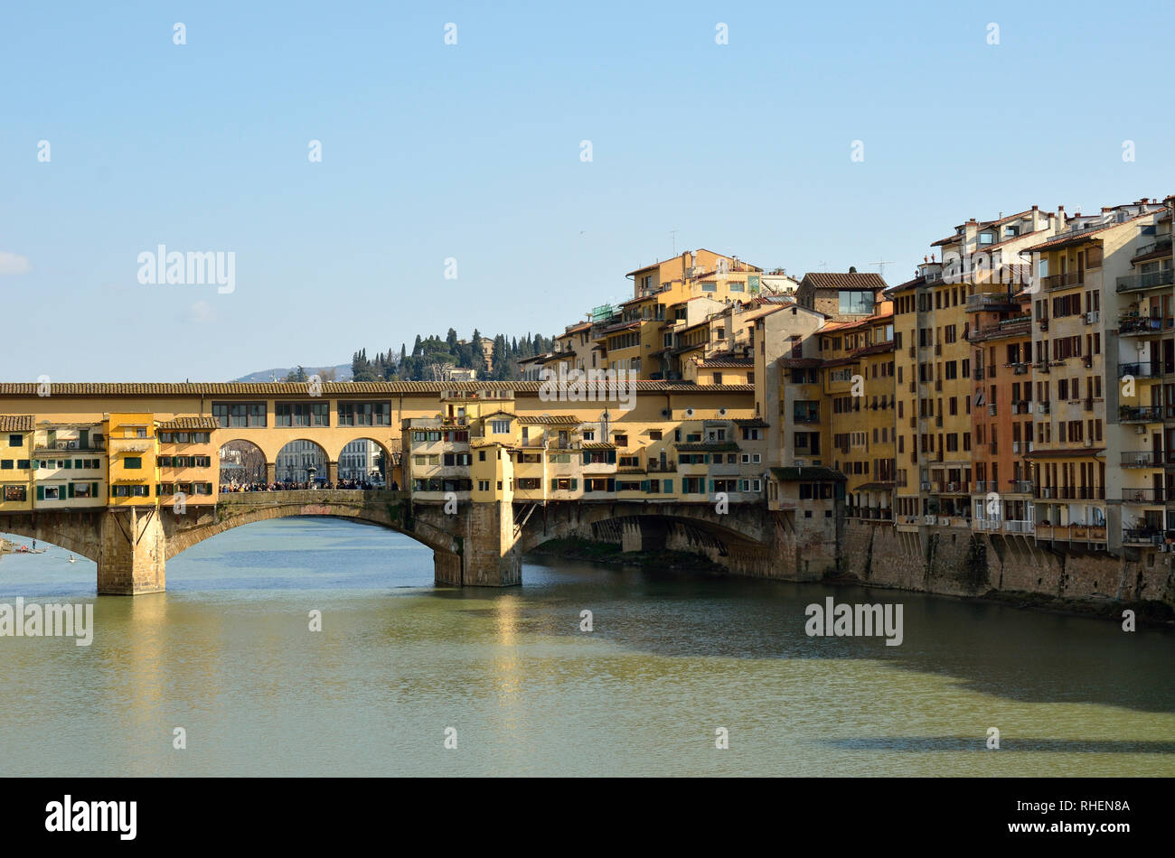 Ponte Vecchio, Firenze, Italia Foto Stock