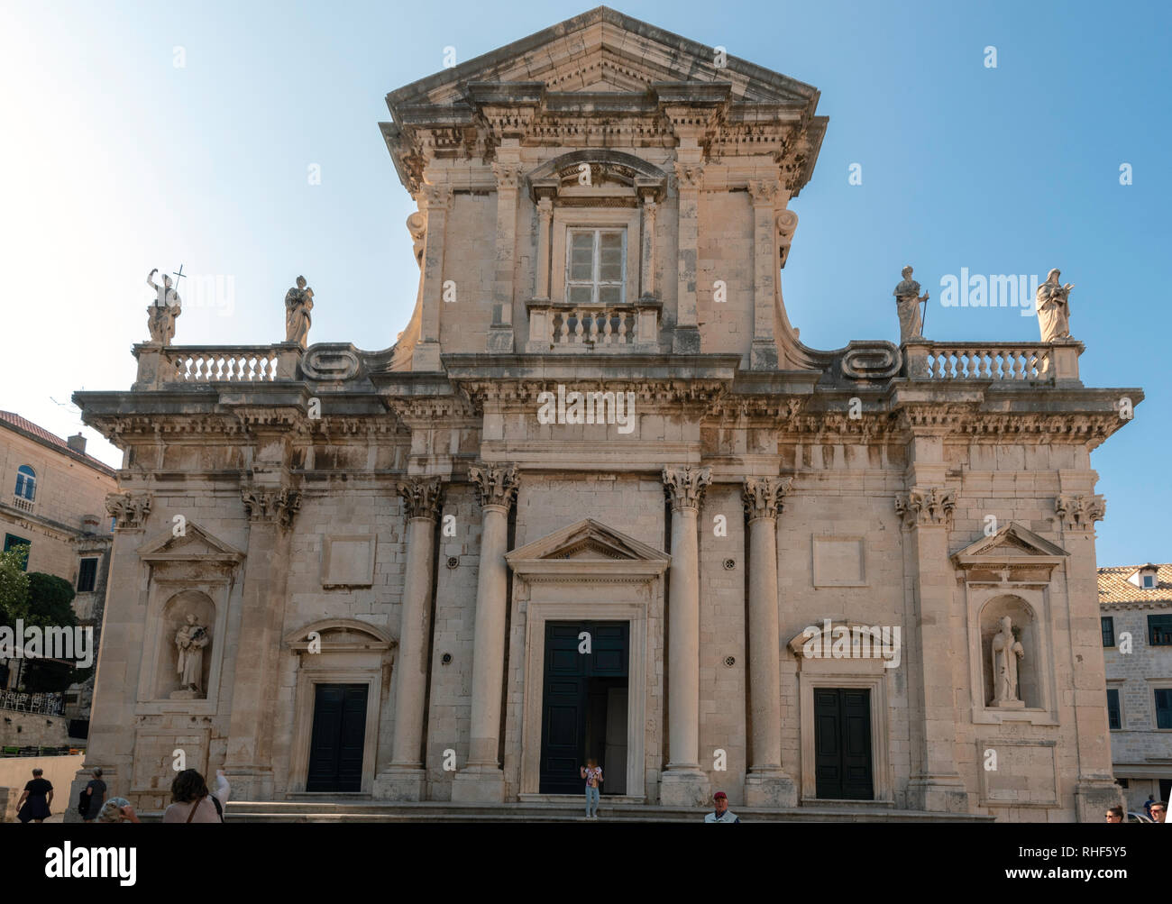 La Cattedrale di Dubrovnik Foto Stock