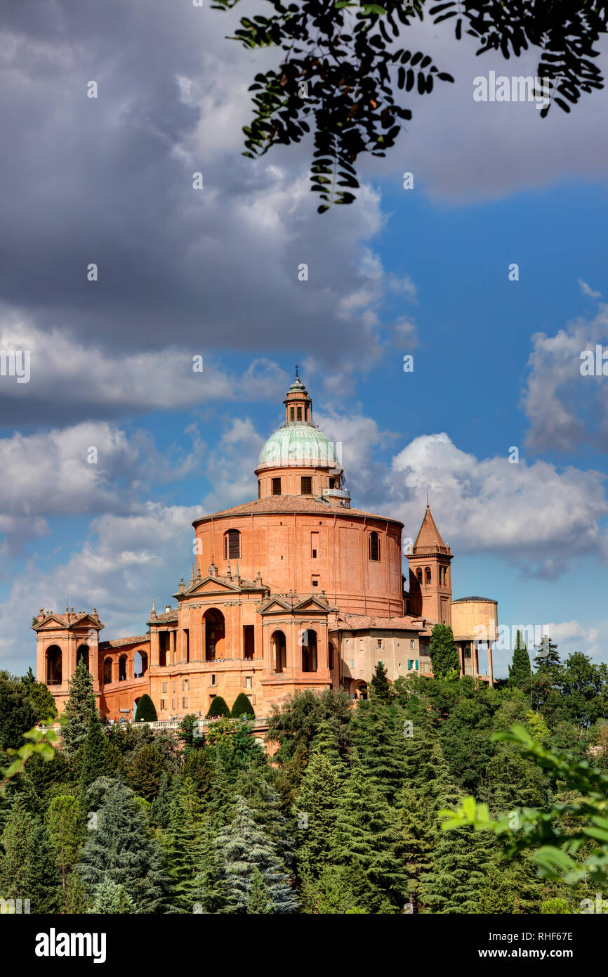 La Santa Vergine di San Luca Santuario, Bologna, Italia Foto Stock
