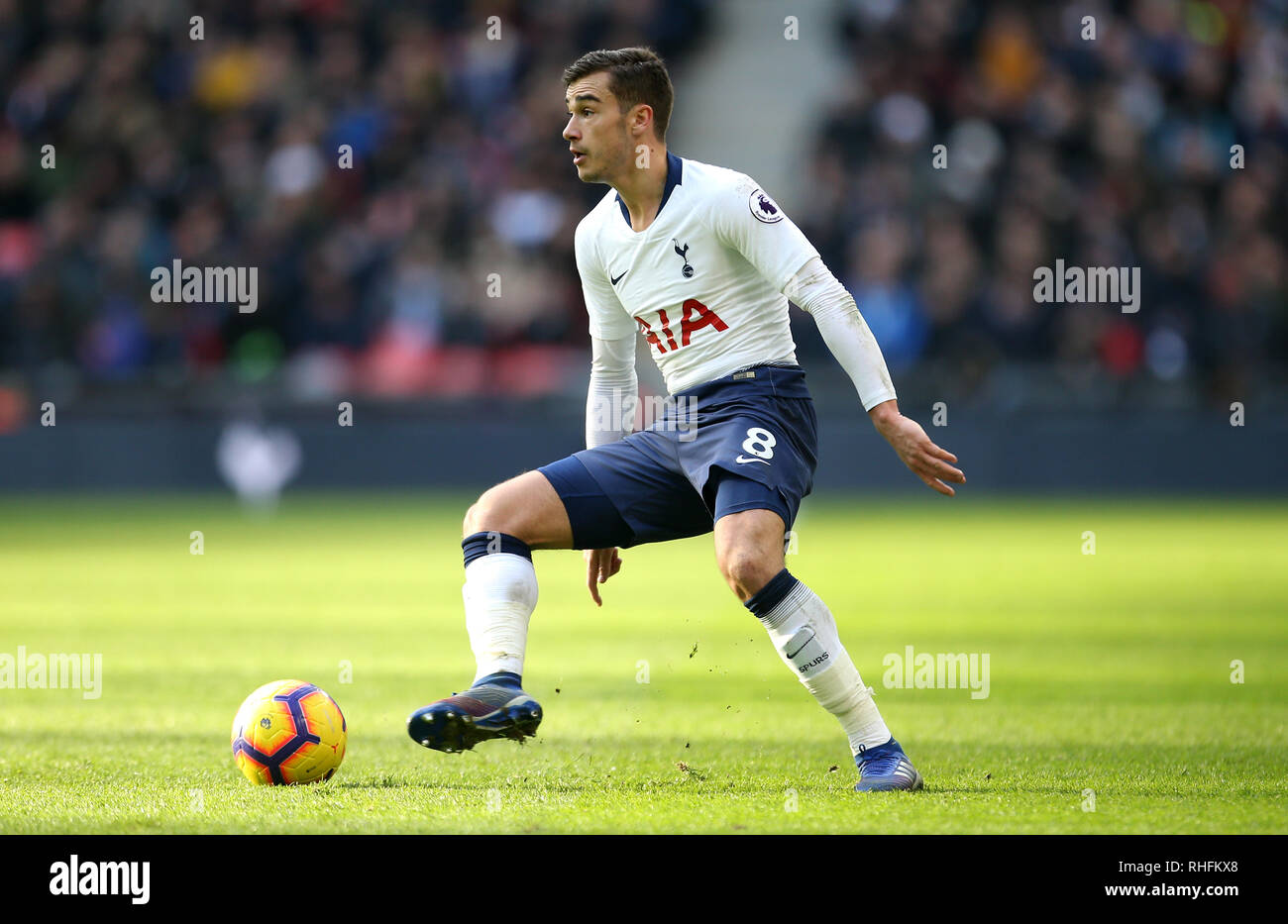 Tottenham Hotspur Harry Winks durante il match di Premier League allo Stadio di Wembley, Londra. Foto Stock