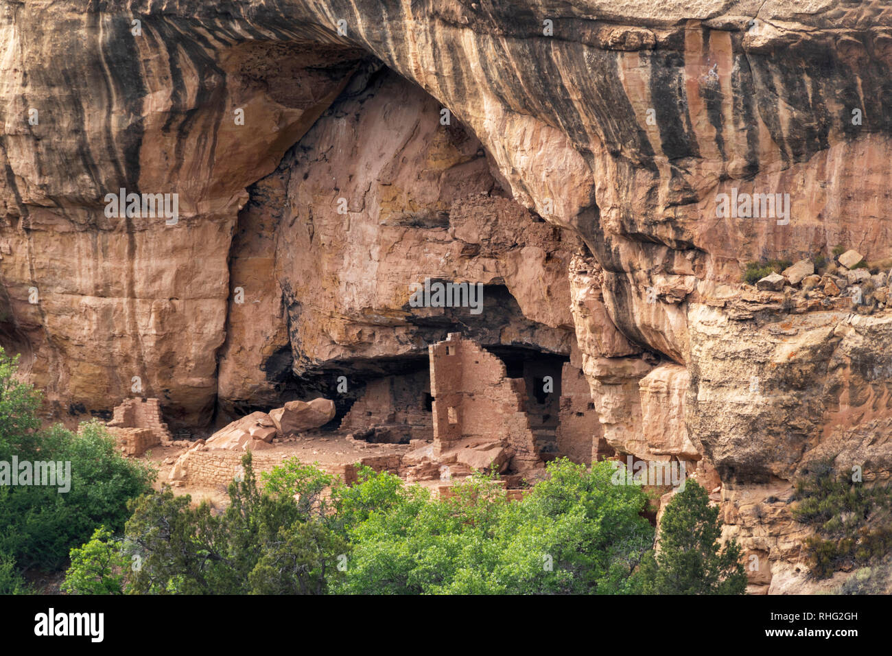 La Mesa Verde scogliera abitazione Foto Stock