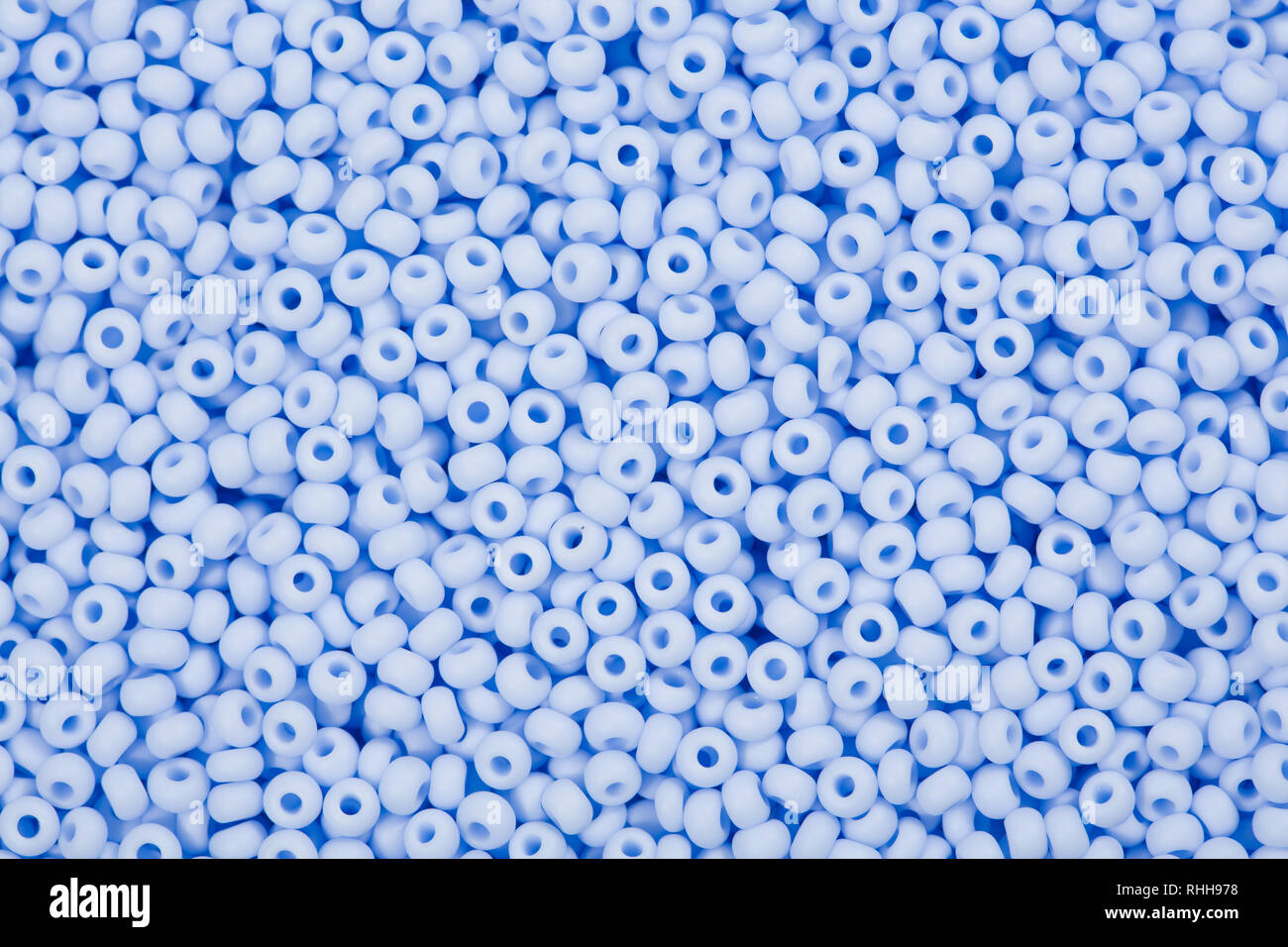 Il colore blu, perle di sfondo per il vostro progetto unico. Foto Stock