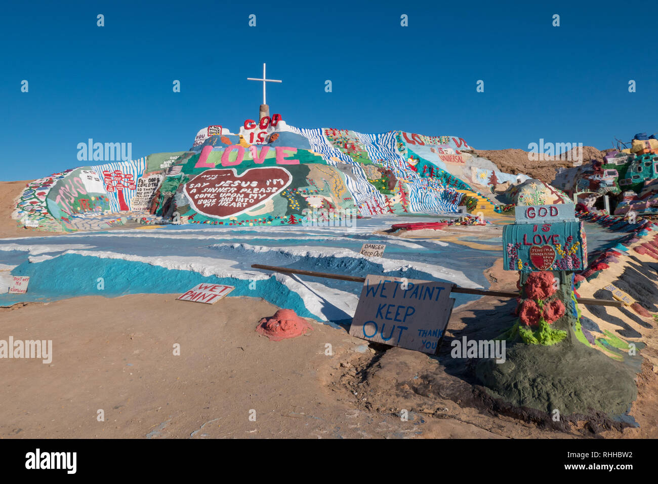 La salvezza montagna vicino a Lastra City in California, Stati Uniti d'America Foto Stock