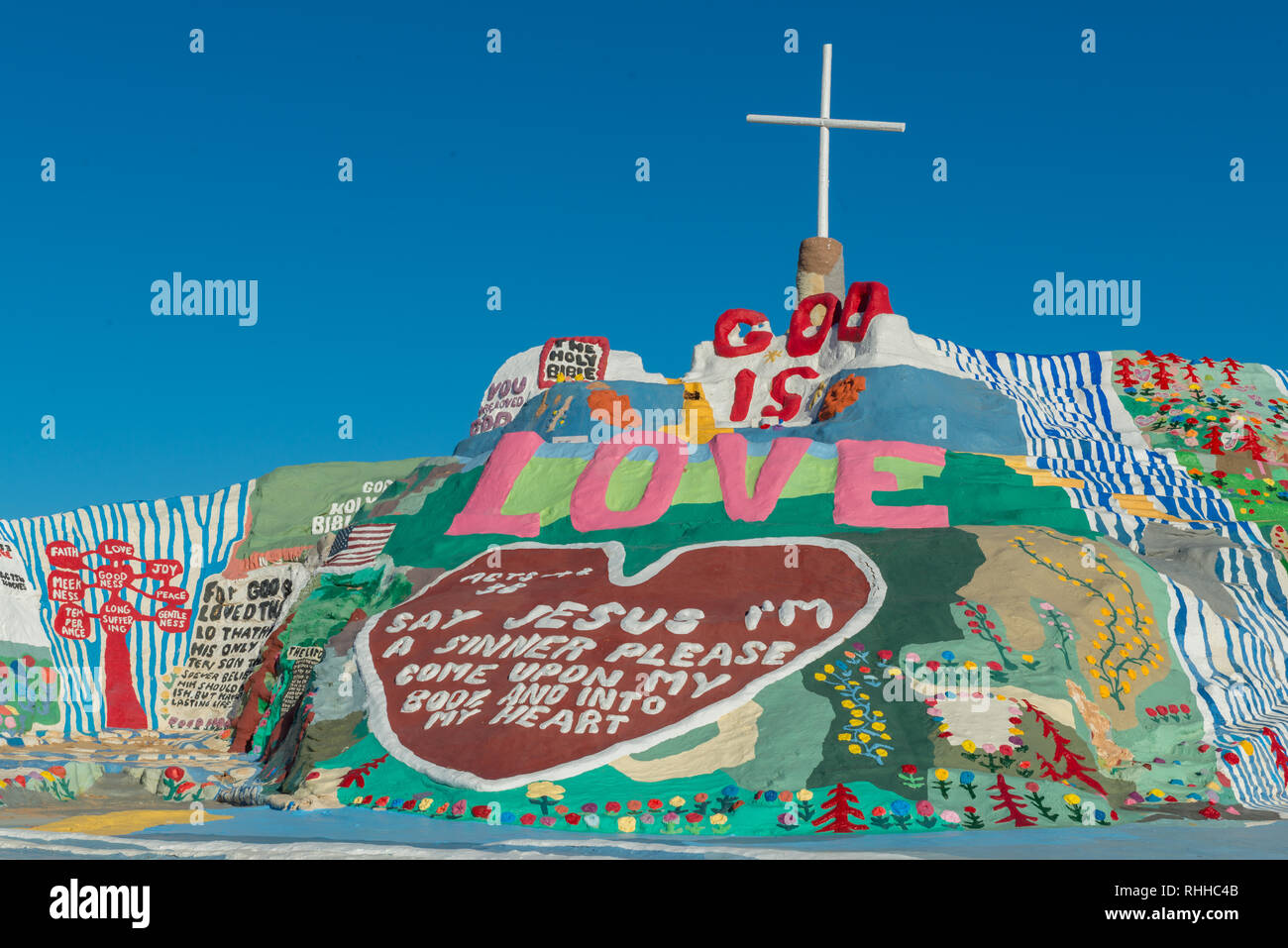 La salvezza montagna vicino a Lastra City in California, Stati Uniti d'America Foto Stock