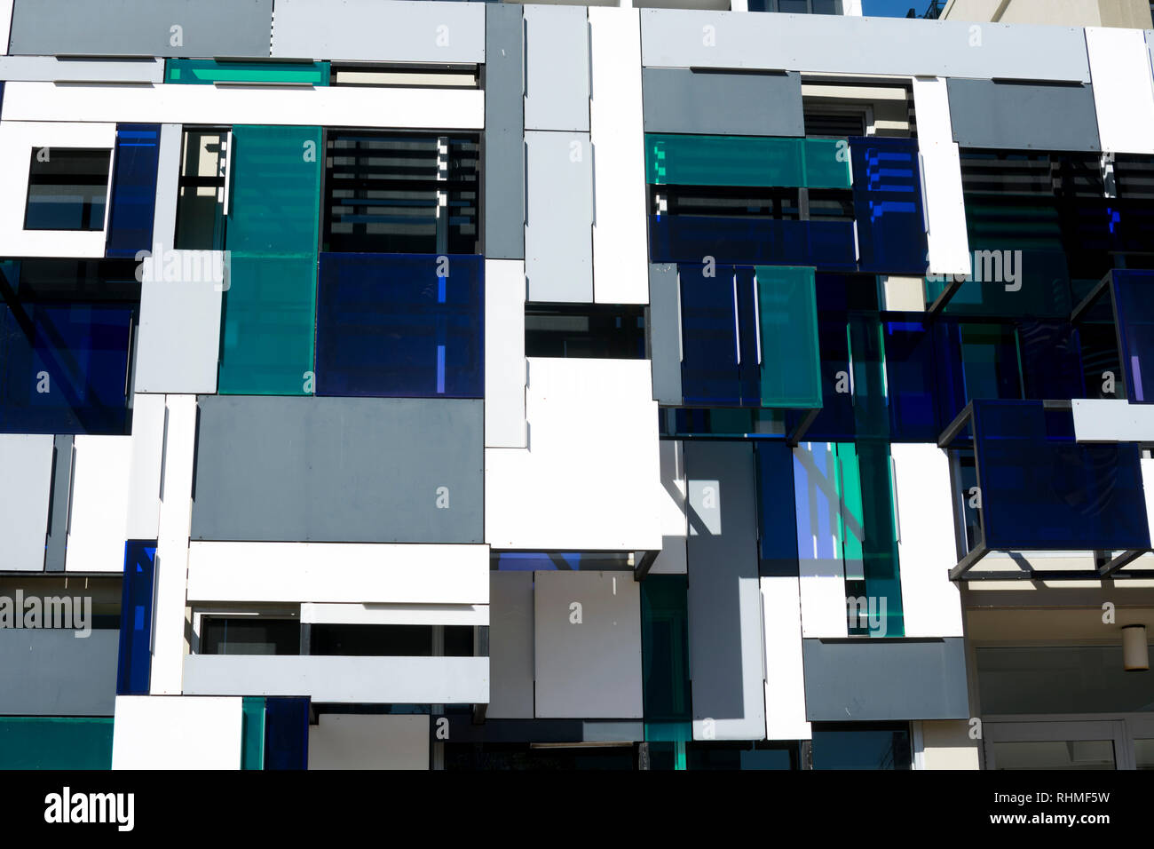Strategie urbane edificio, Brisbane, Queensland, Australia Foto Stock